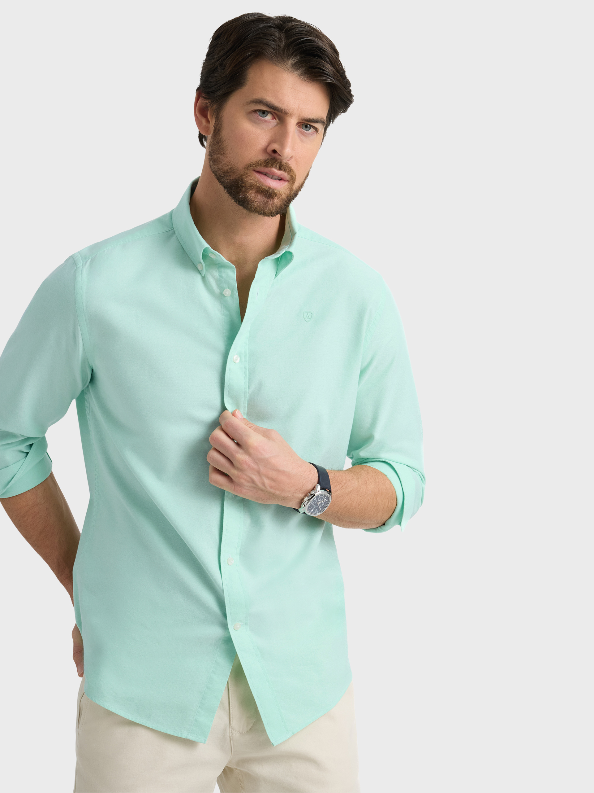 CAMISA OXFORD SOLID