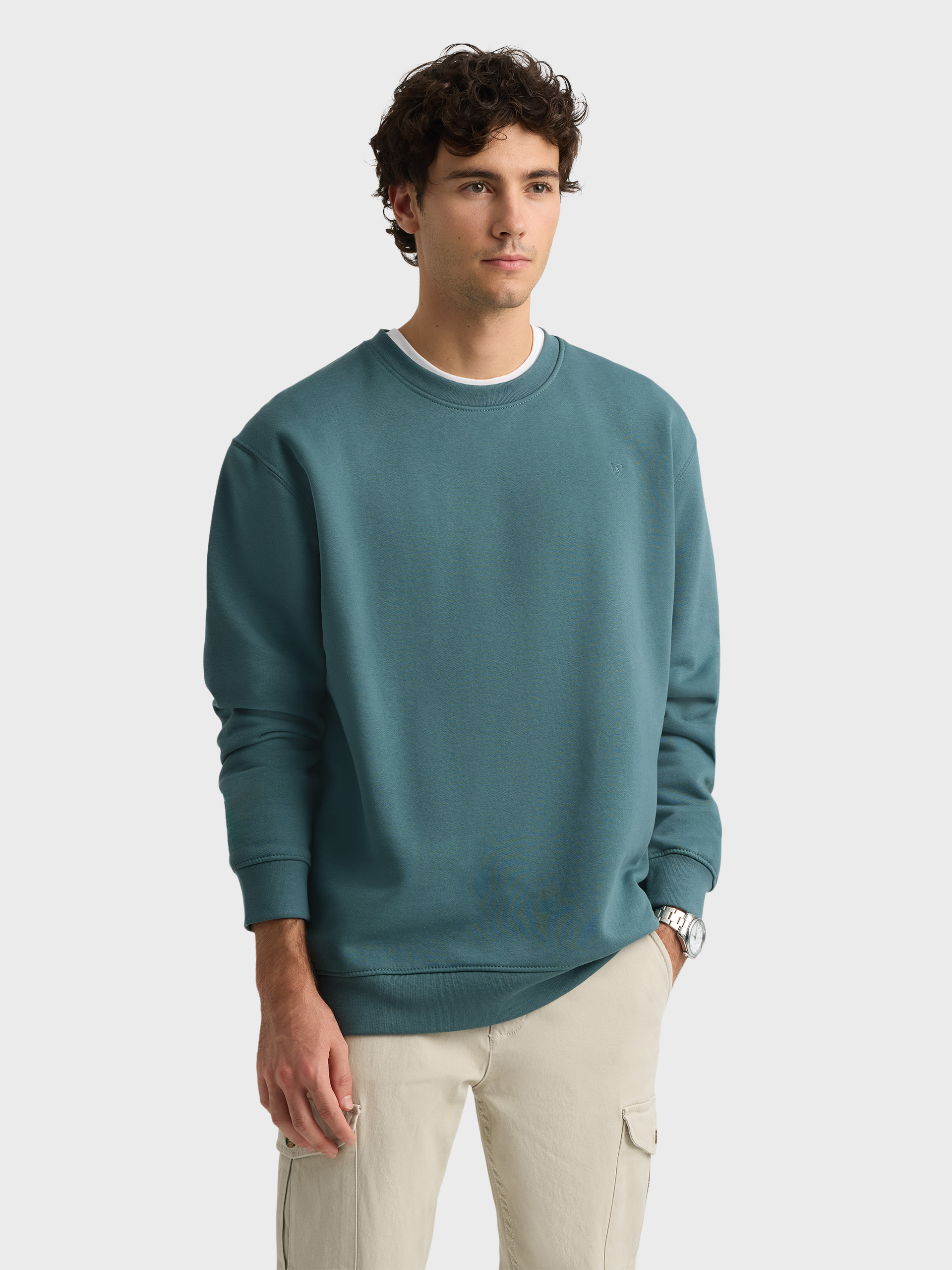 SUDADERA BASICA VERDE