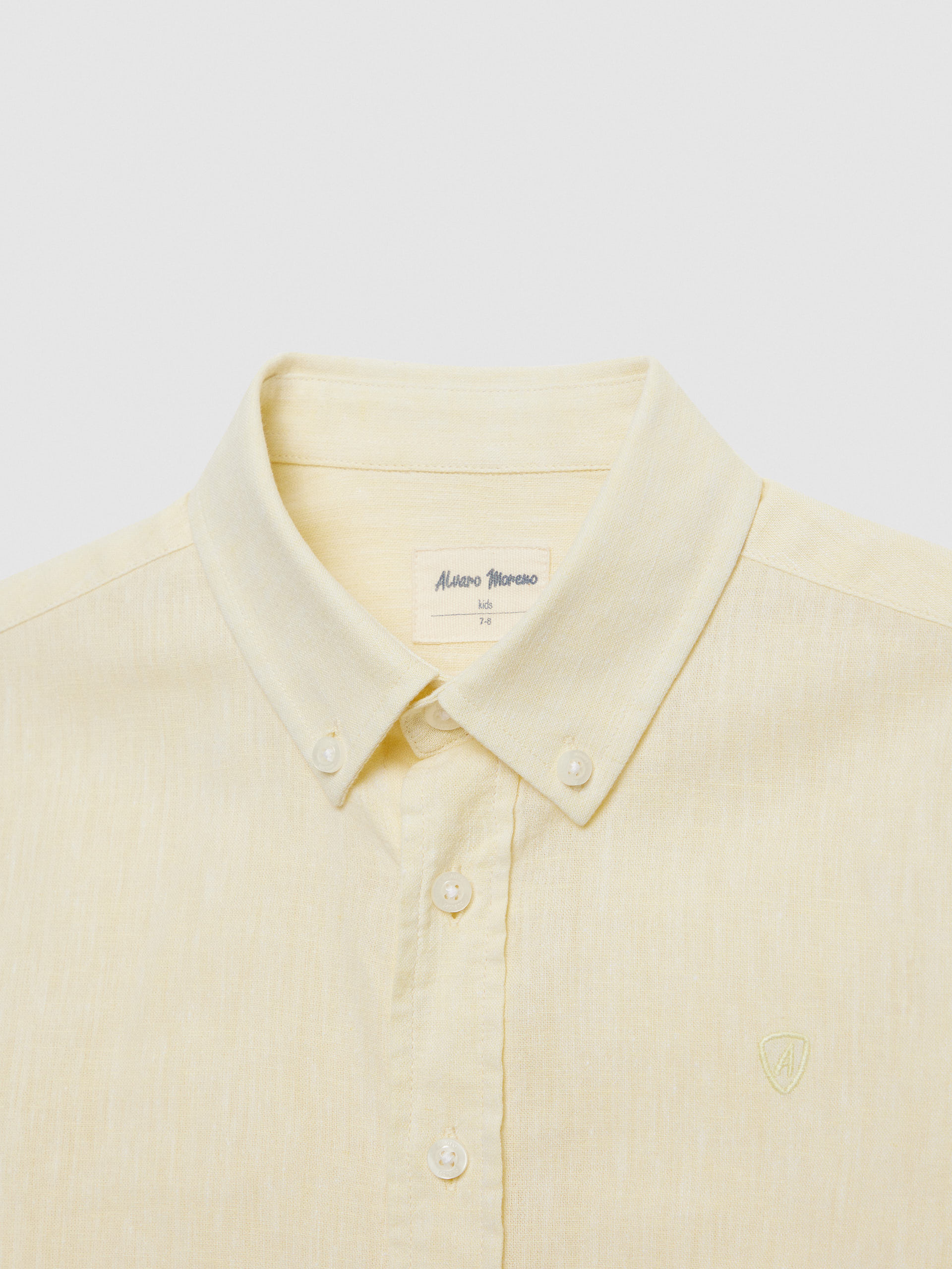 CAMISA LINO C. BOTON KIDS