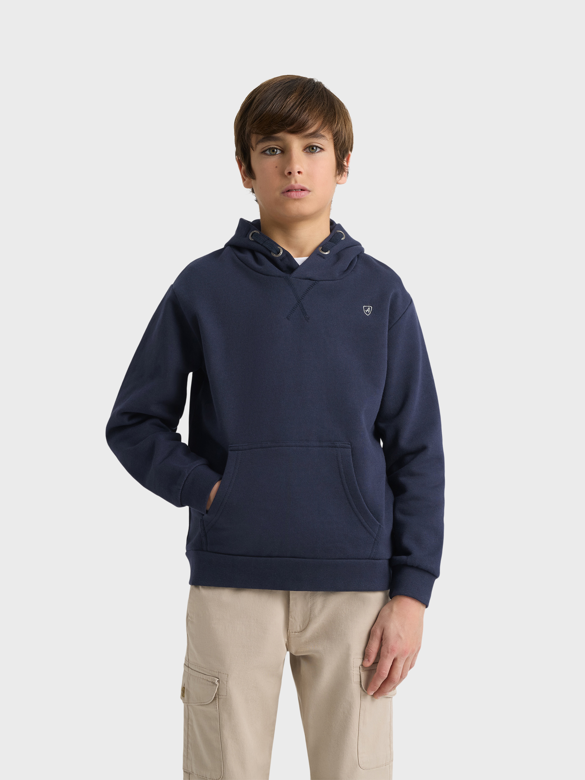 SUDADERA NELSON KIDS AZUL MARINO