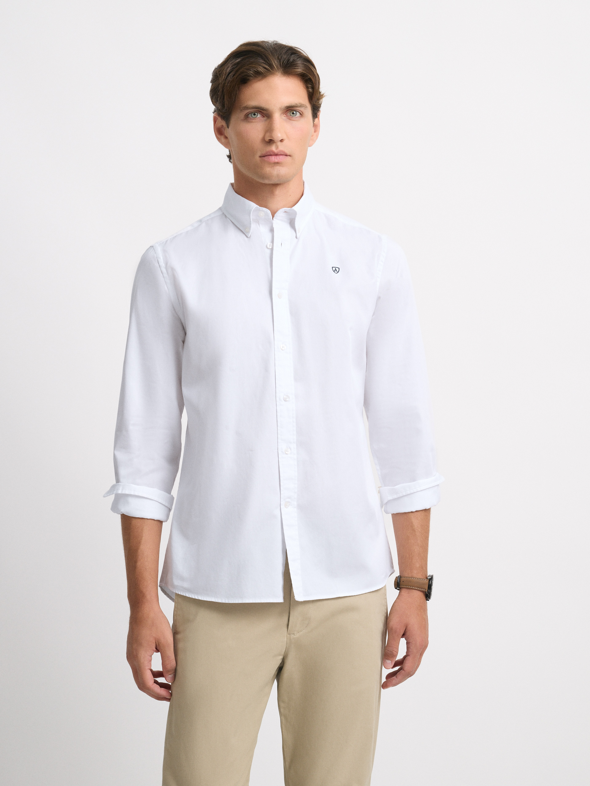 CAMISA POPELIN DYE BLANCO