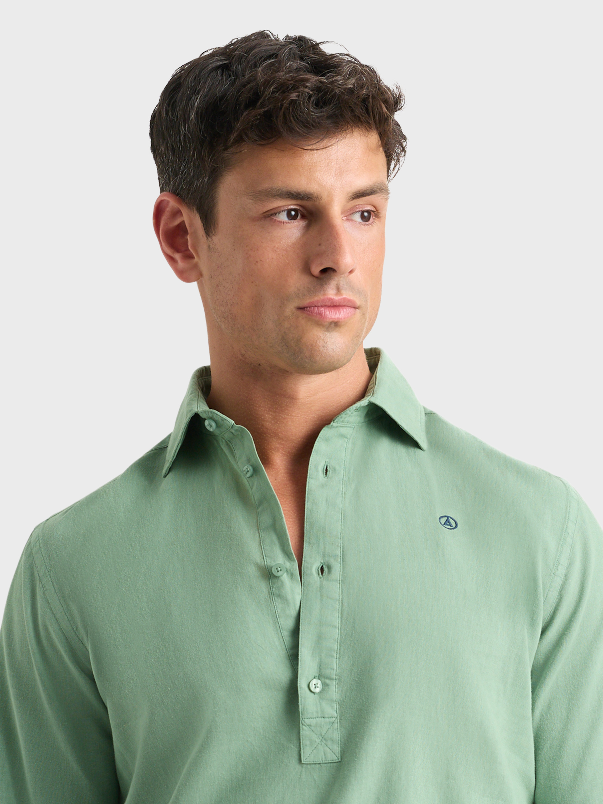 POLERA LINO GD VERDE