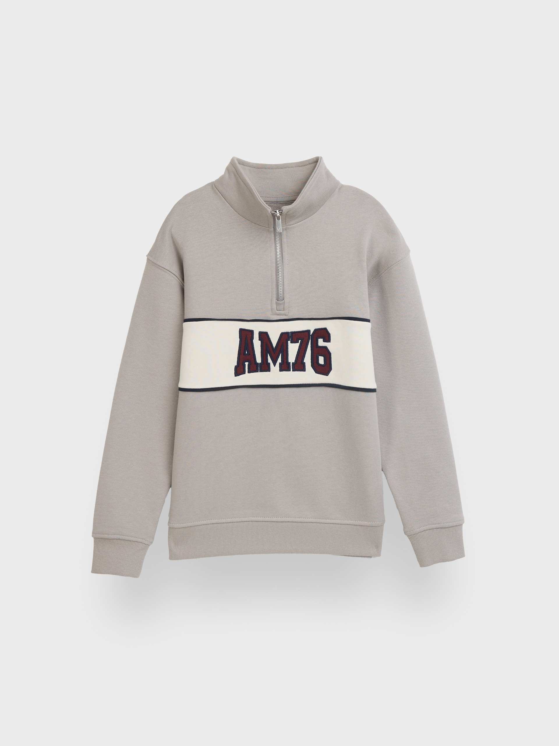 SUDADERA UNIQUE KIDS GRIS