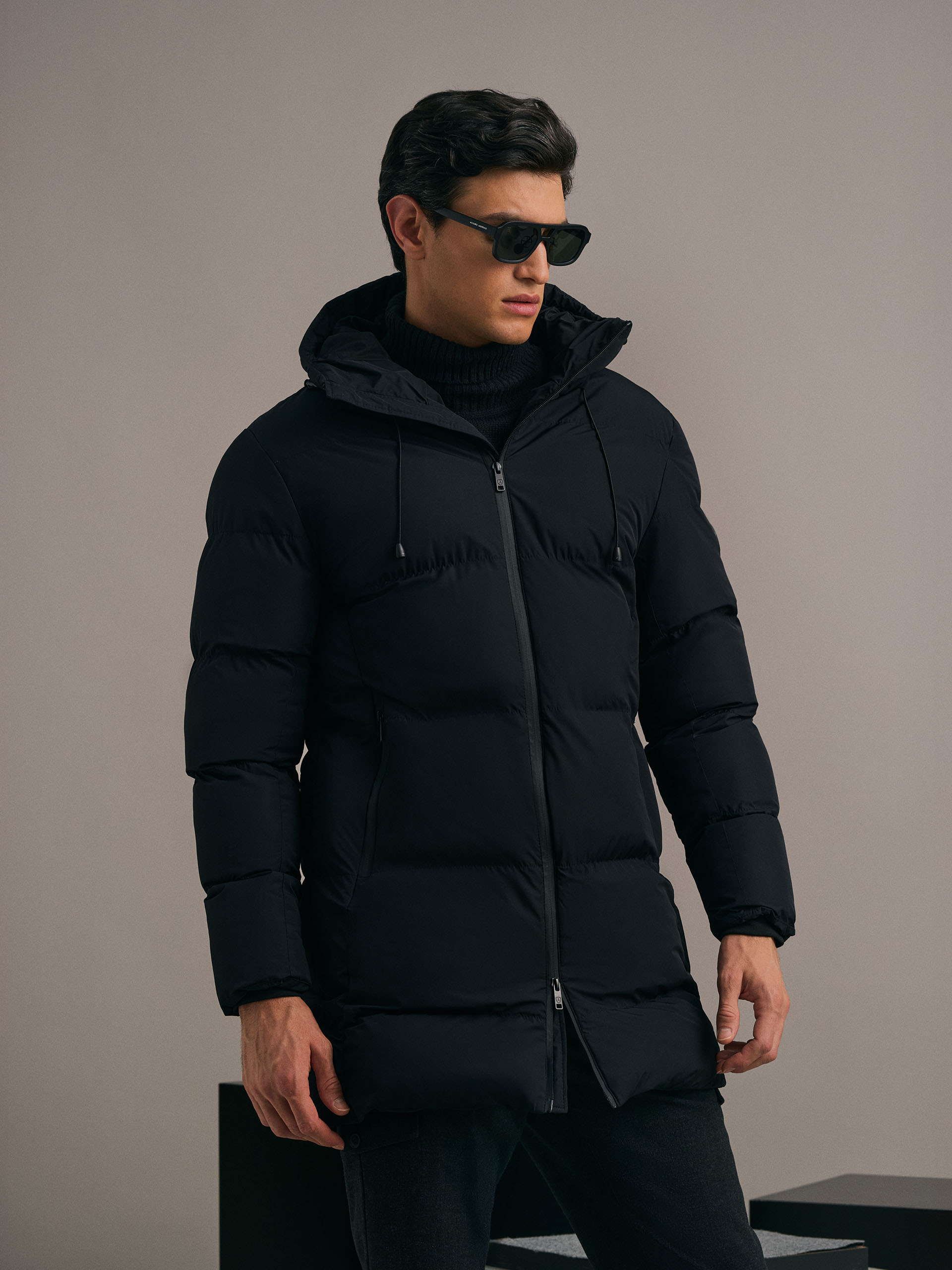 PARKA SKYLINE NEGRO