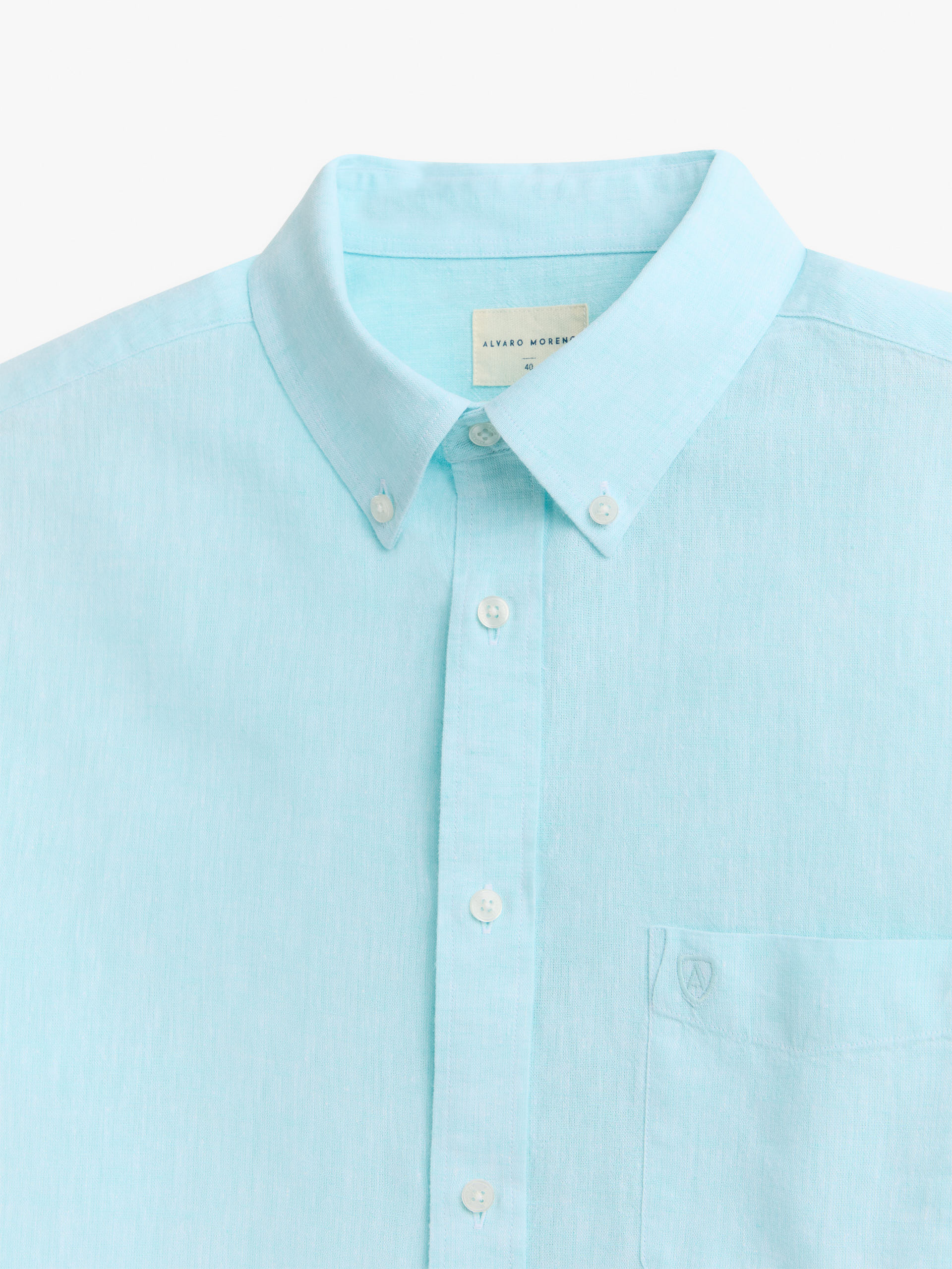 CAMISA LINO BOLSILLO