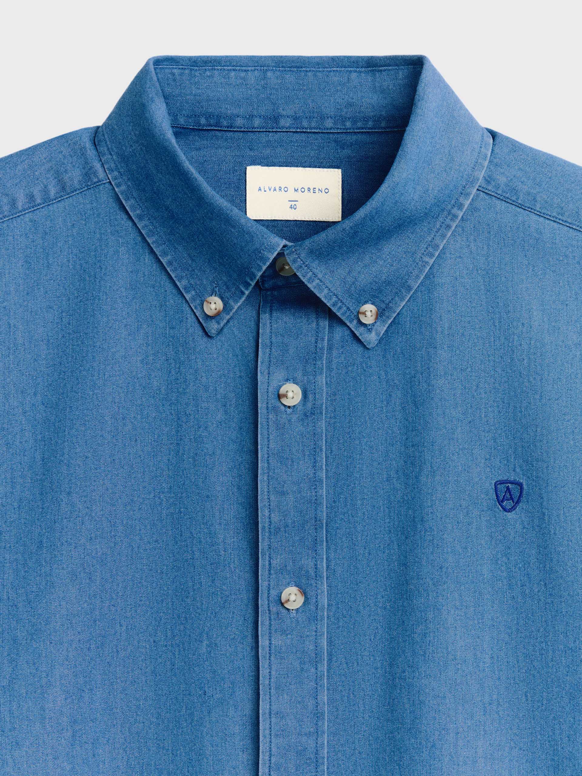 CAMISA DENIM BUTTON DOWN