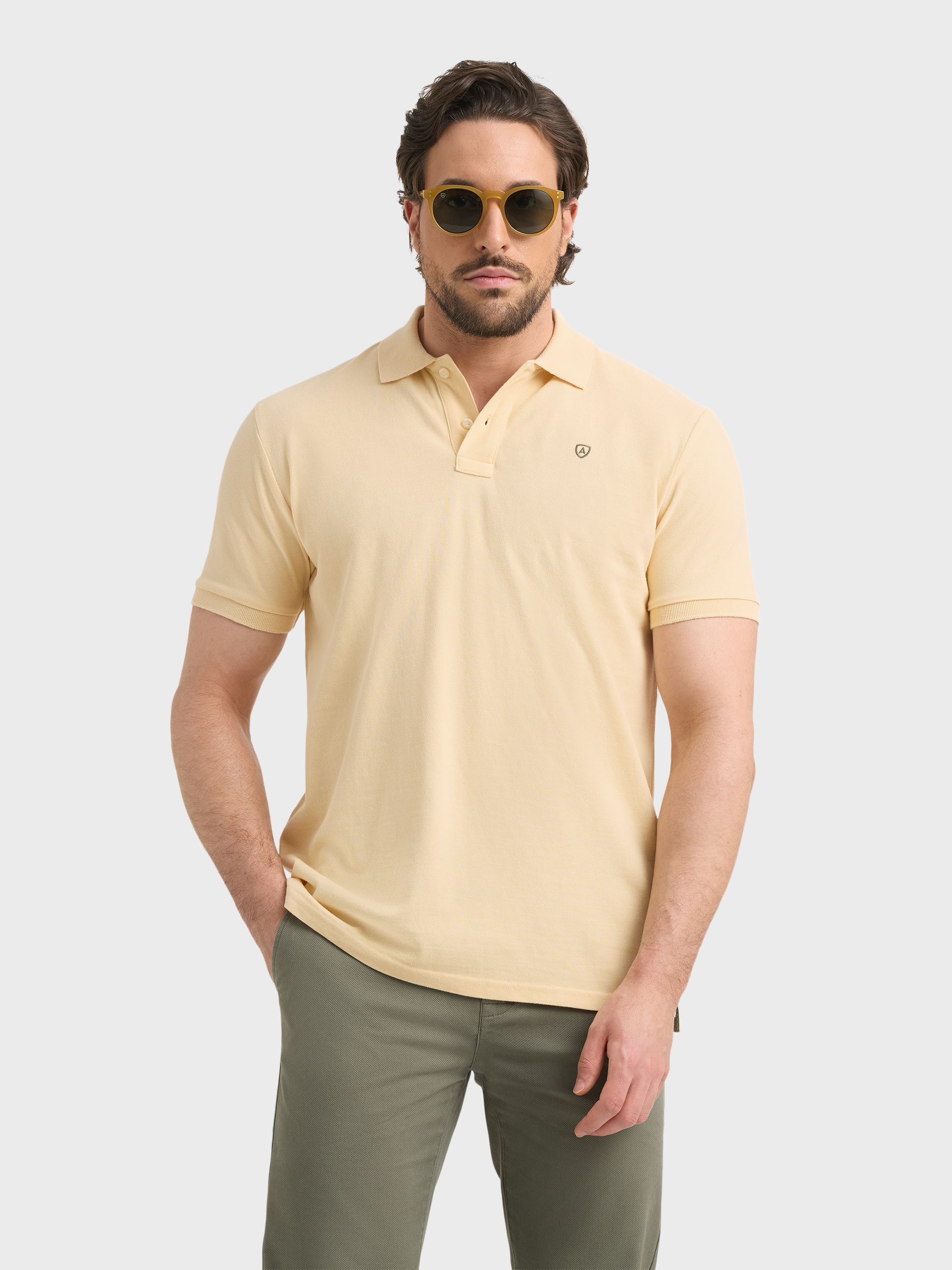 POLO BASIC AMARILLO