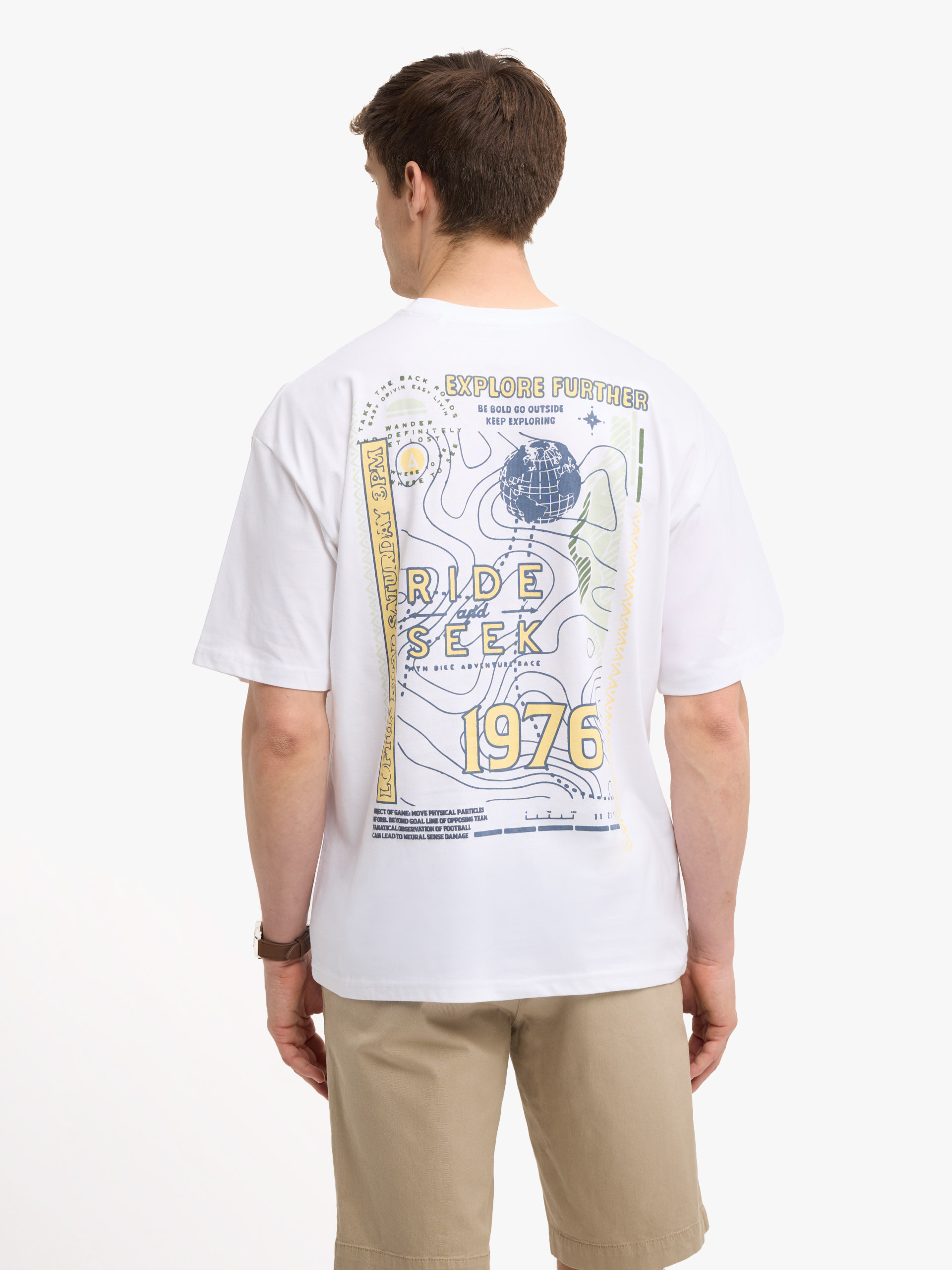 CAMISETA EXPLORE BLANCO