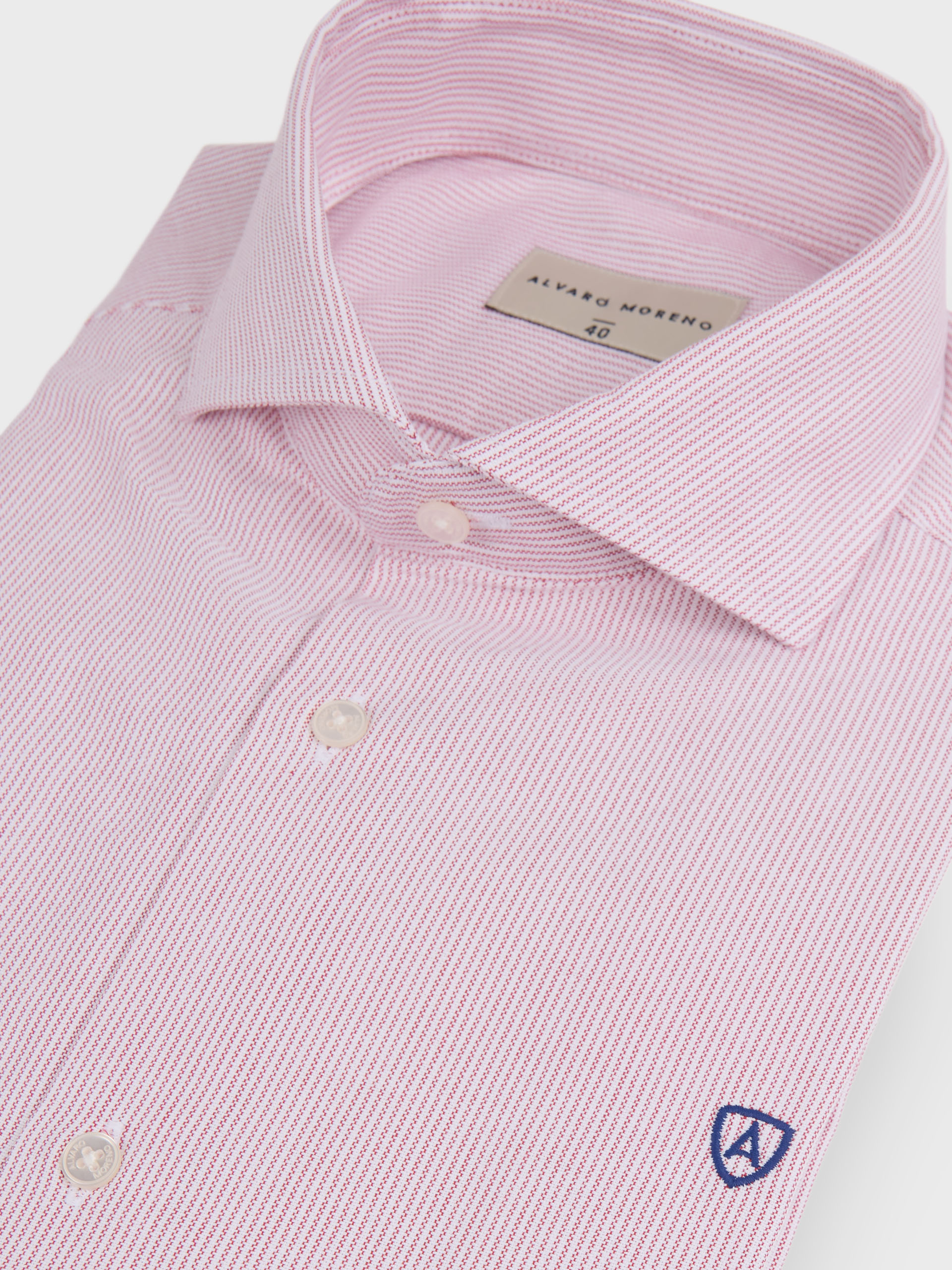 CAMISA P.POINT RAYAS ROJO