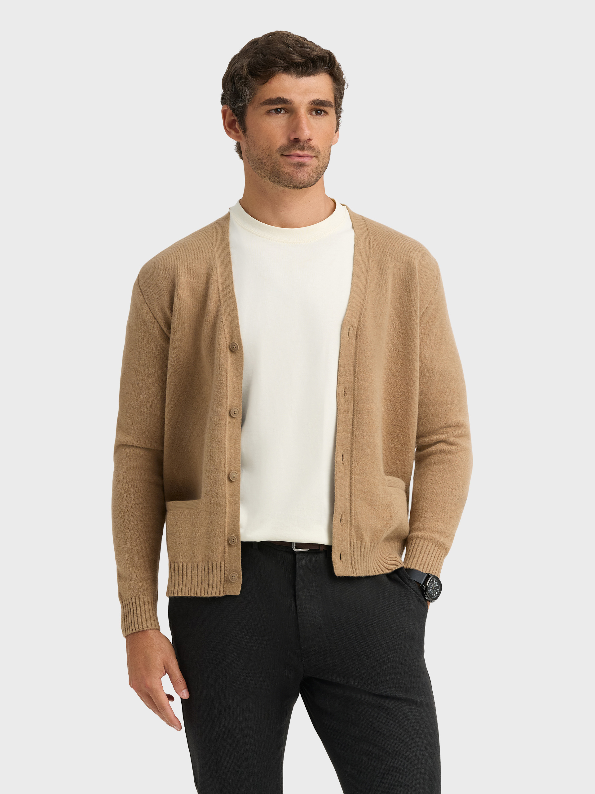 CARDIGAN MULLER CAMEL