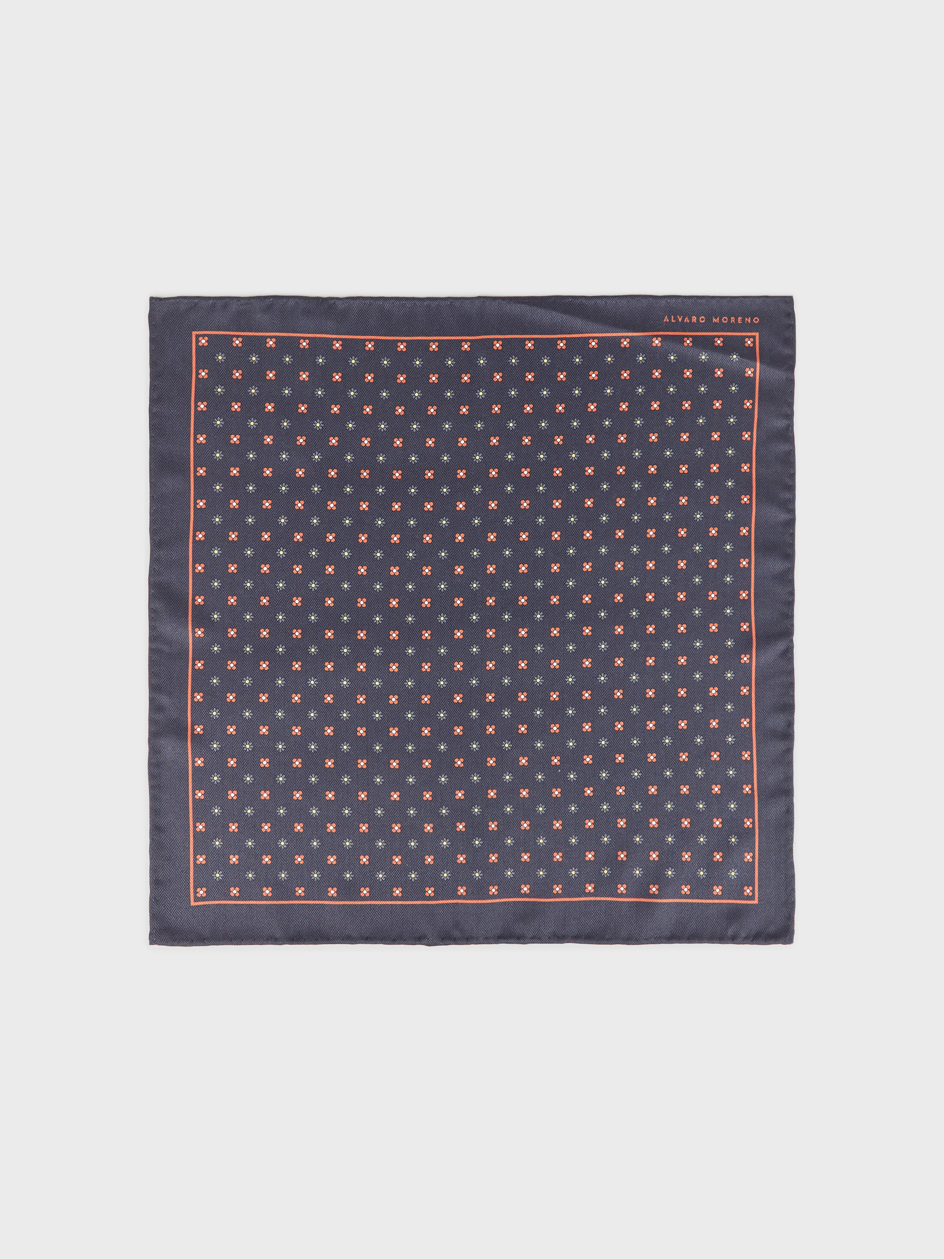 PAÑUELO PRINTED AZUL MARINO