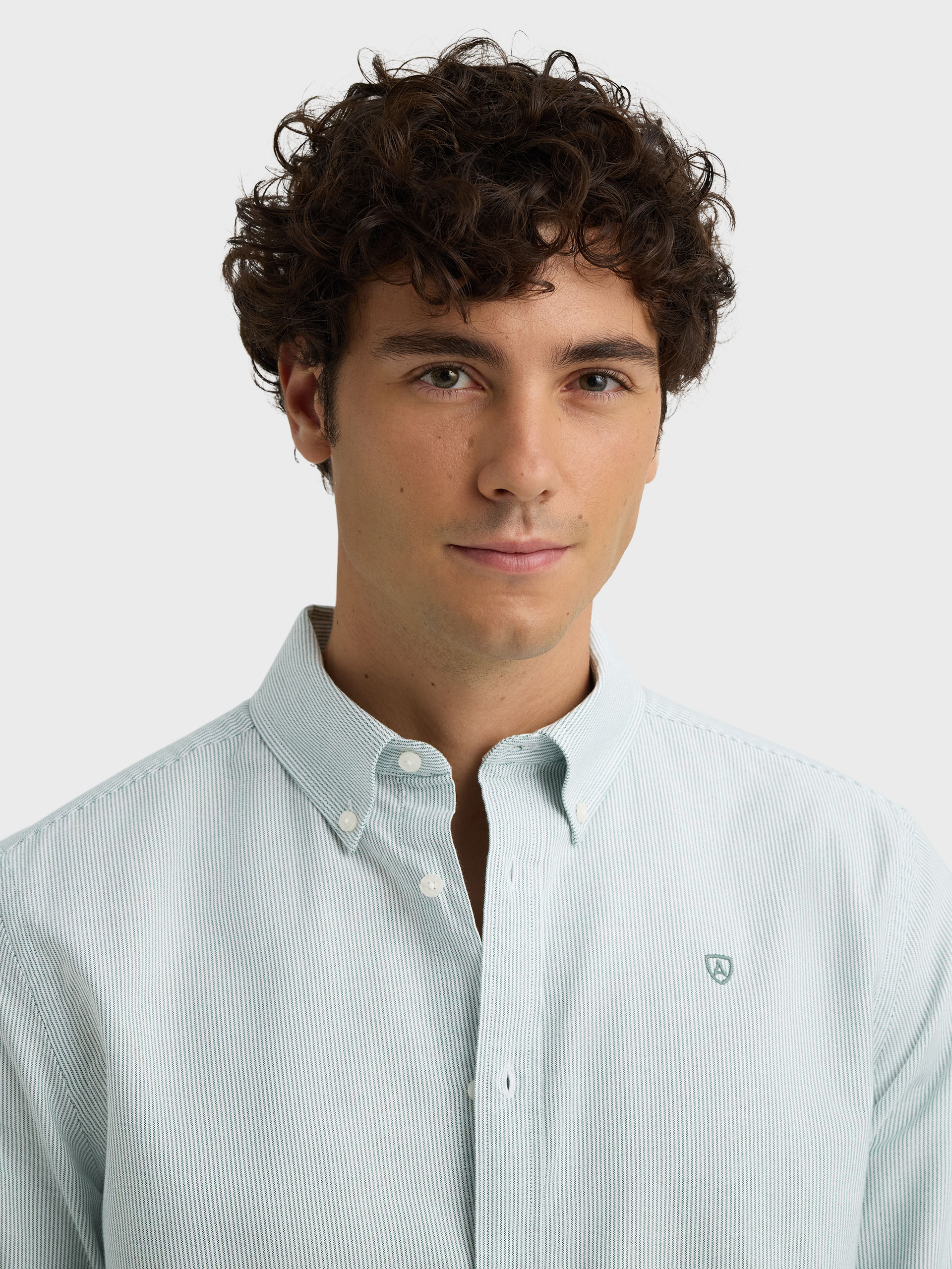 CAMISA OXFORD MIL RAYAS