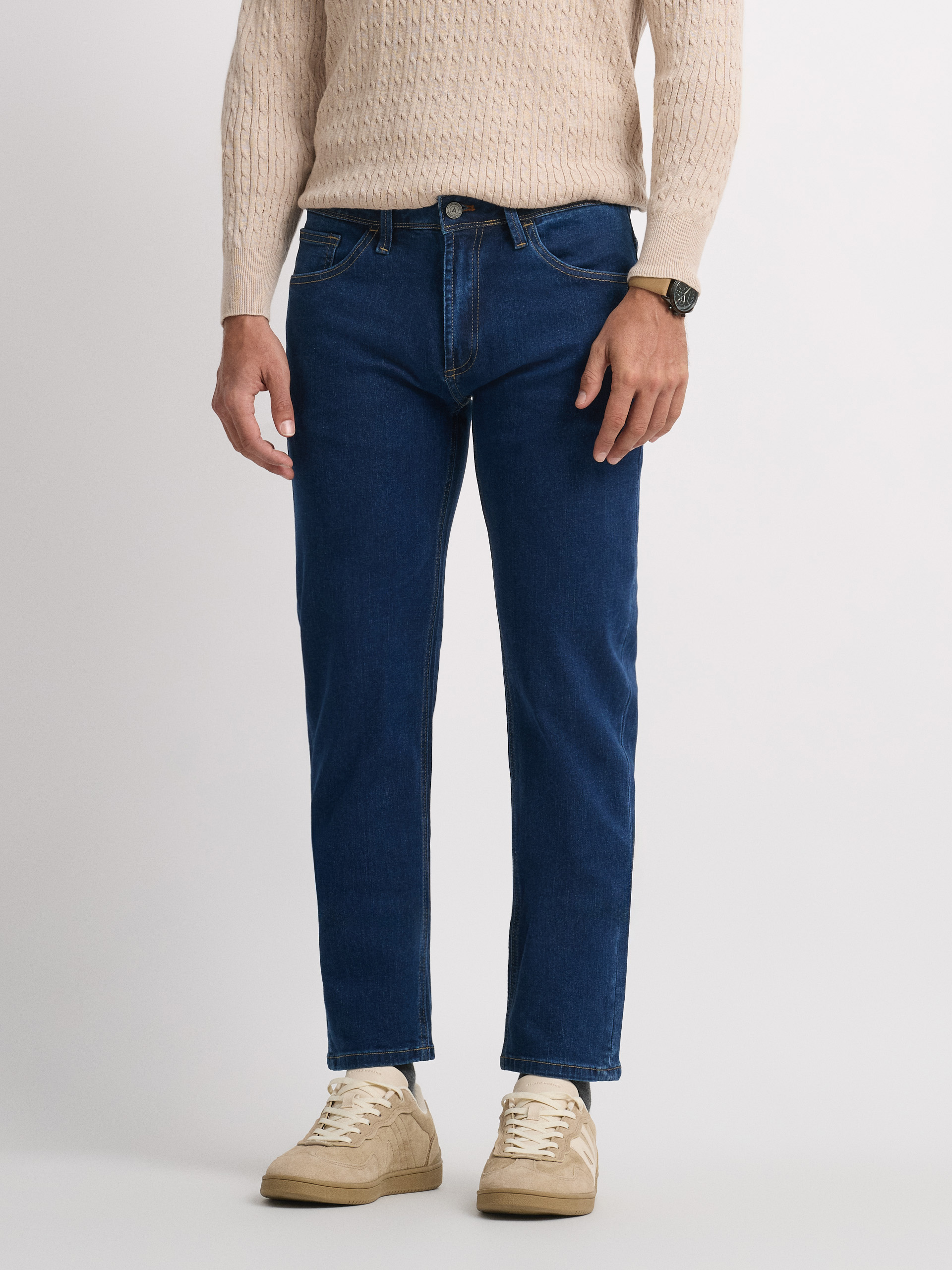 DENIM REGULAR AZUL MARINO