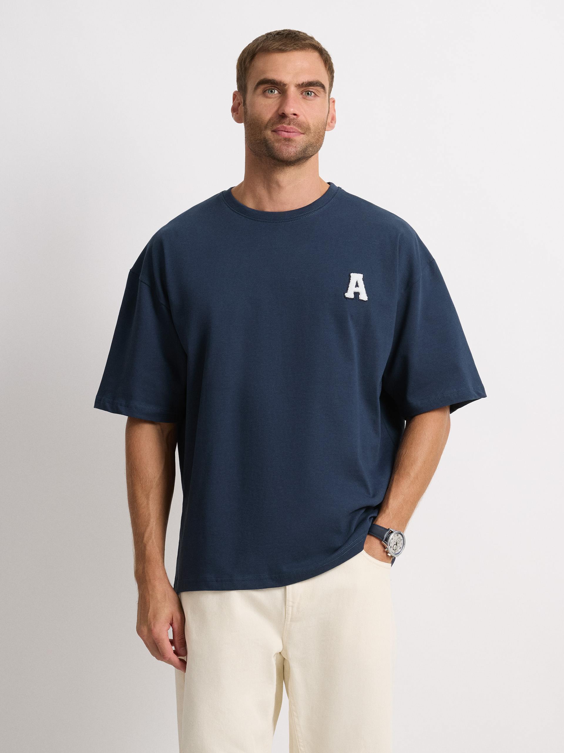 CAMISETA CORE AZUL MARINO