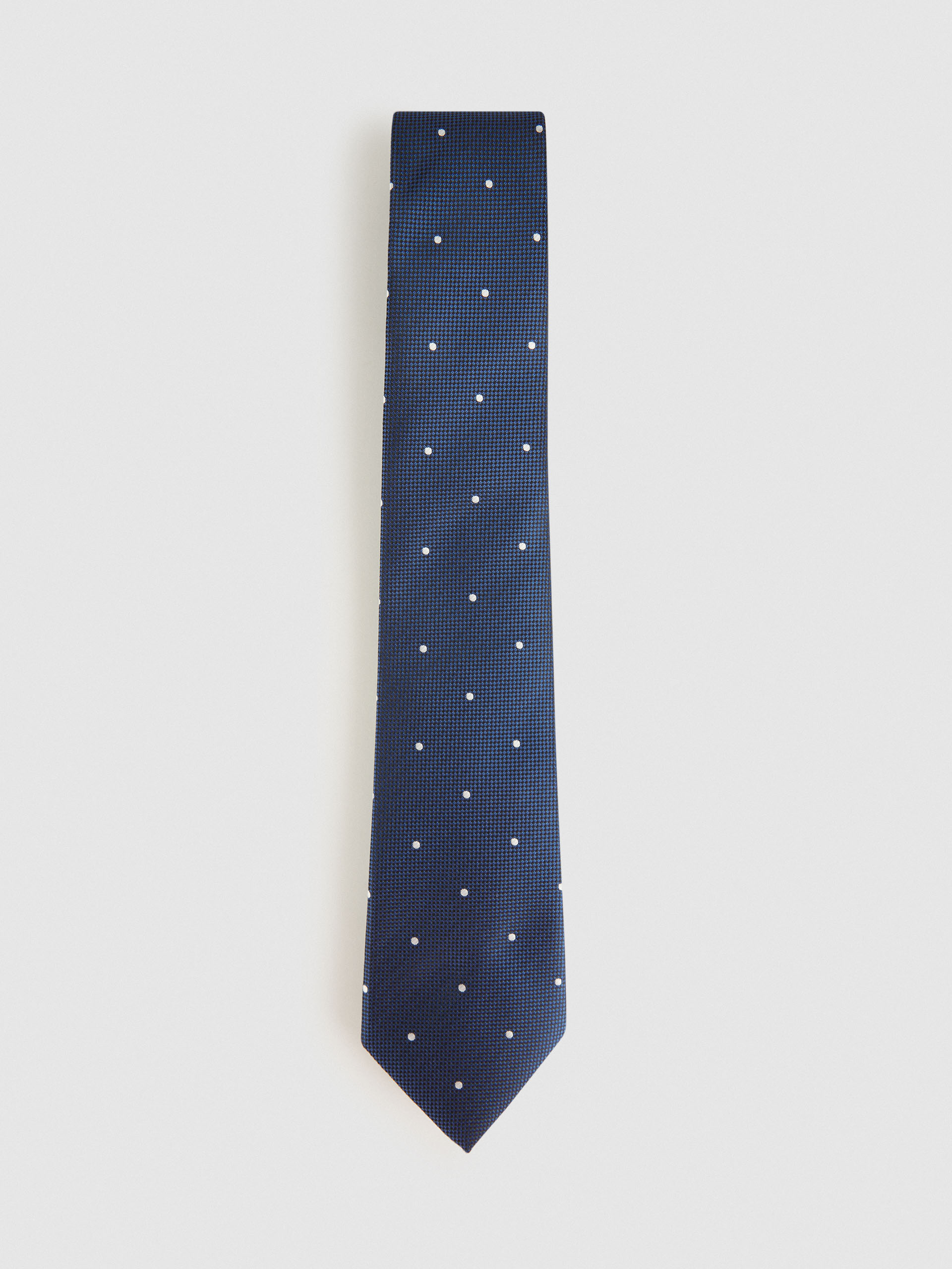 CORBATA JACQUARD MF AZUL MARINO