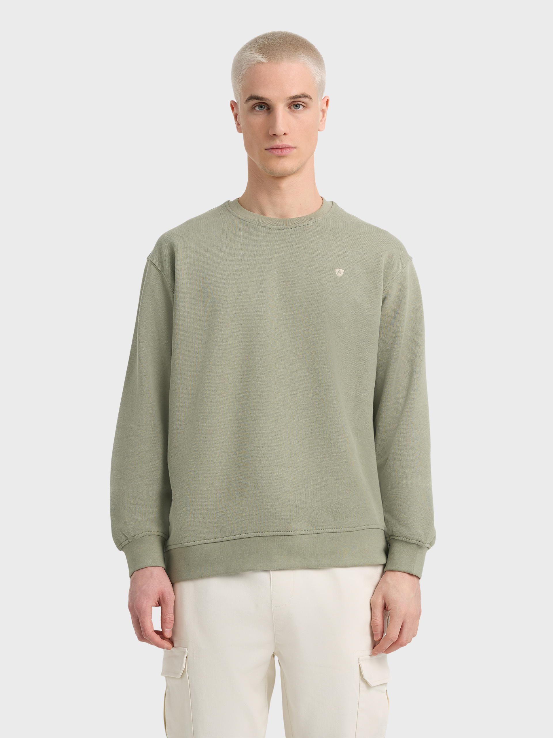 SUDADERA BASICA VERDE