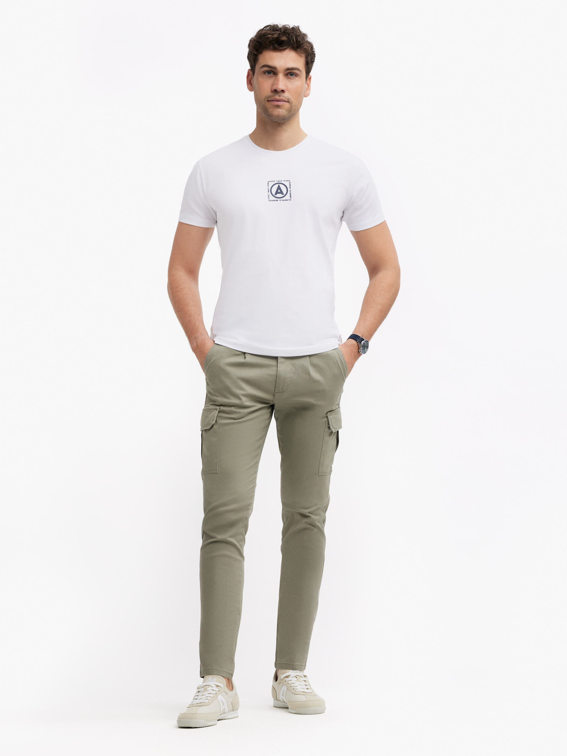 CAMISETA TIME BLANCO