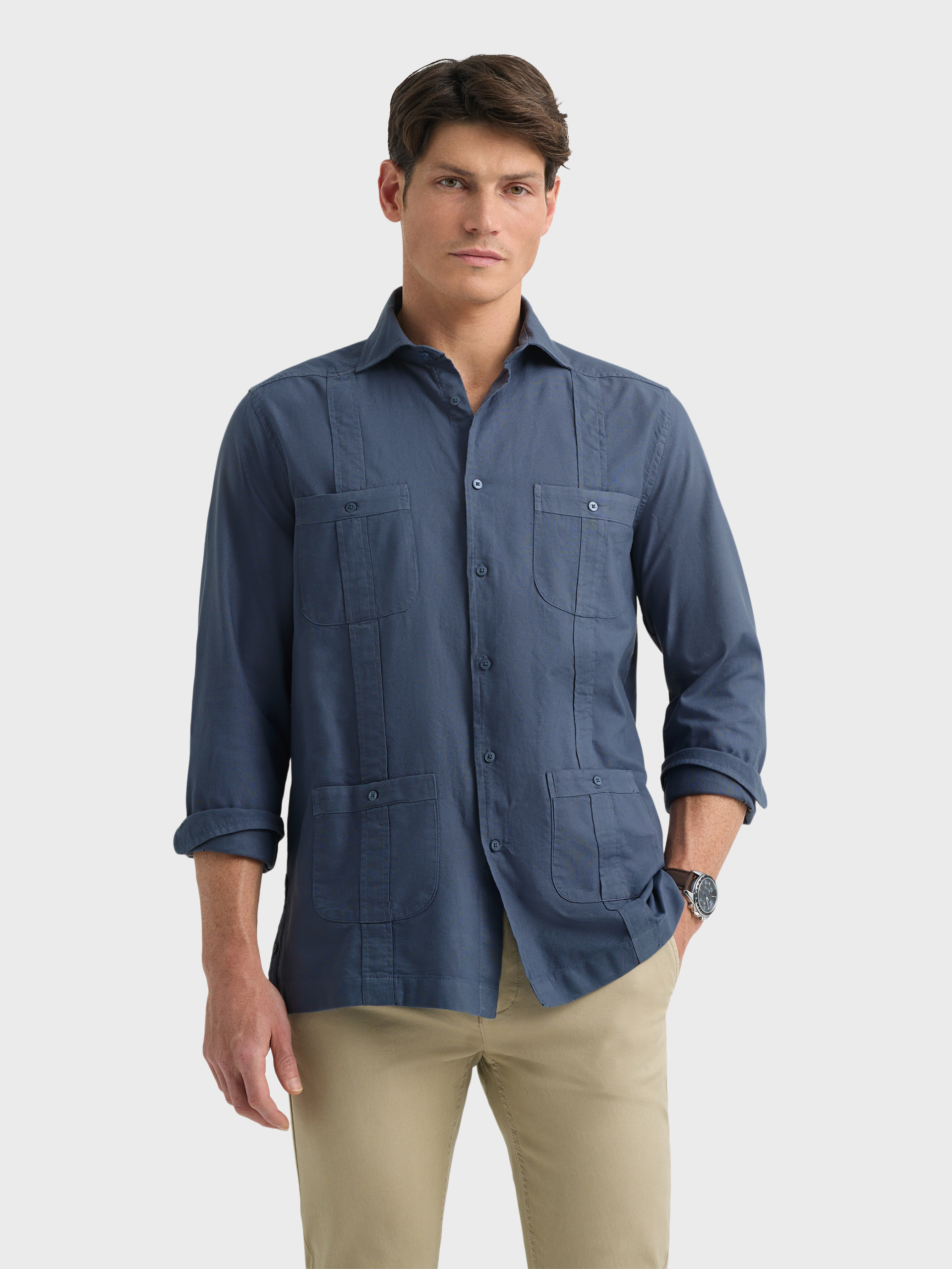 CUBANA OXFORD DYE AZUL MARINO