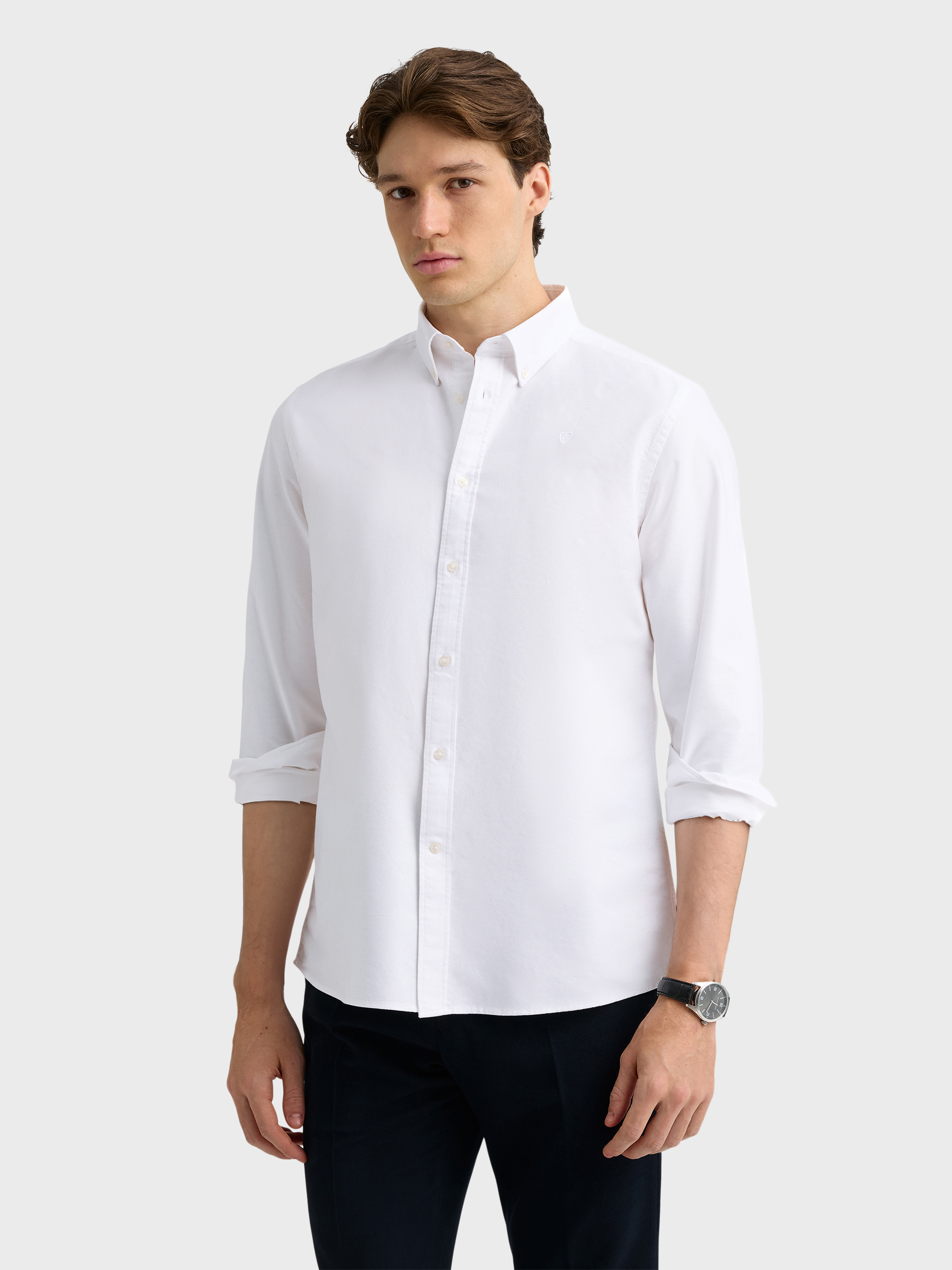 CAMISA OXFORD SOLID