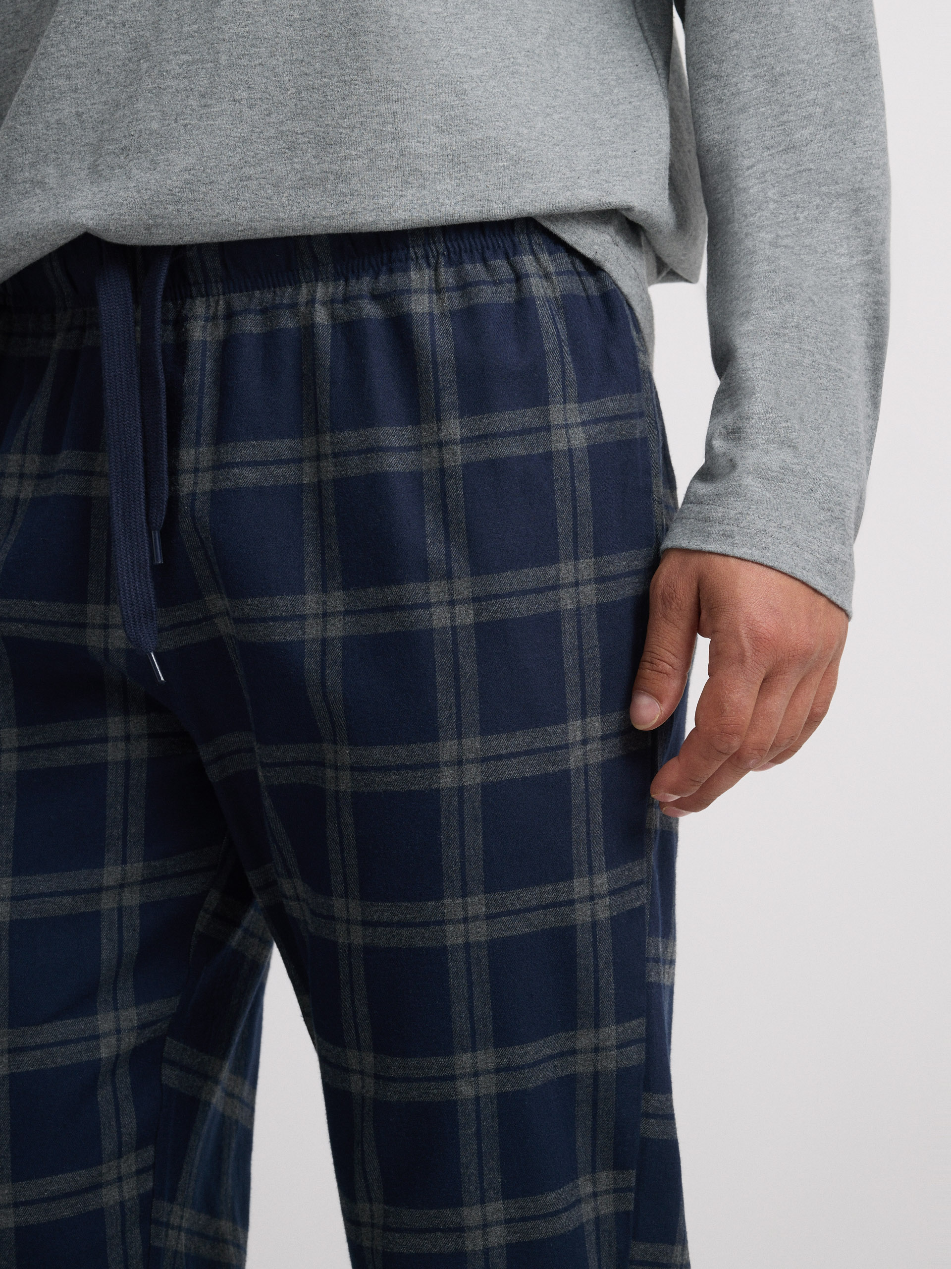 PIJAMA FRANELA CUADROS
