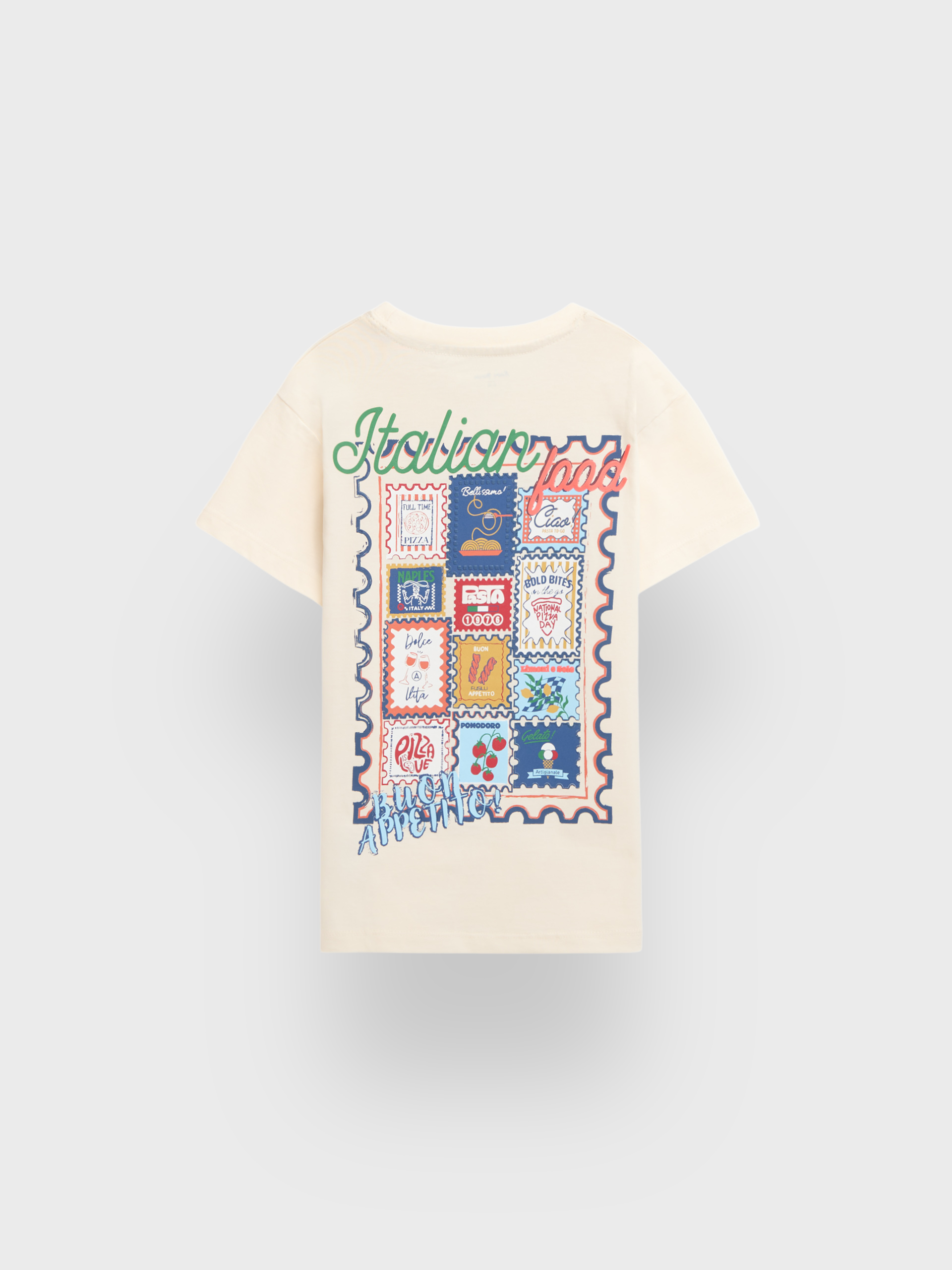 CAMISETA ITALIAN KIDS BEIGE