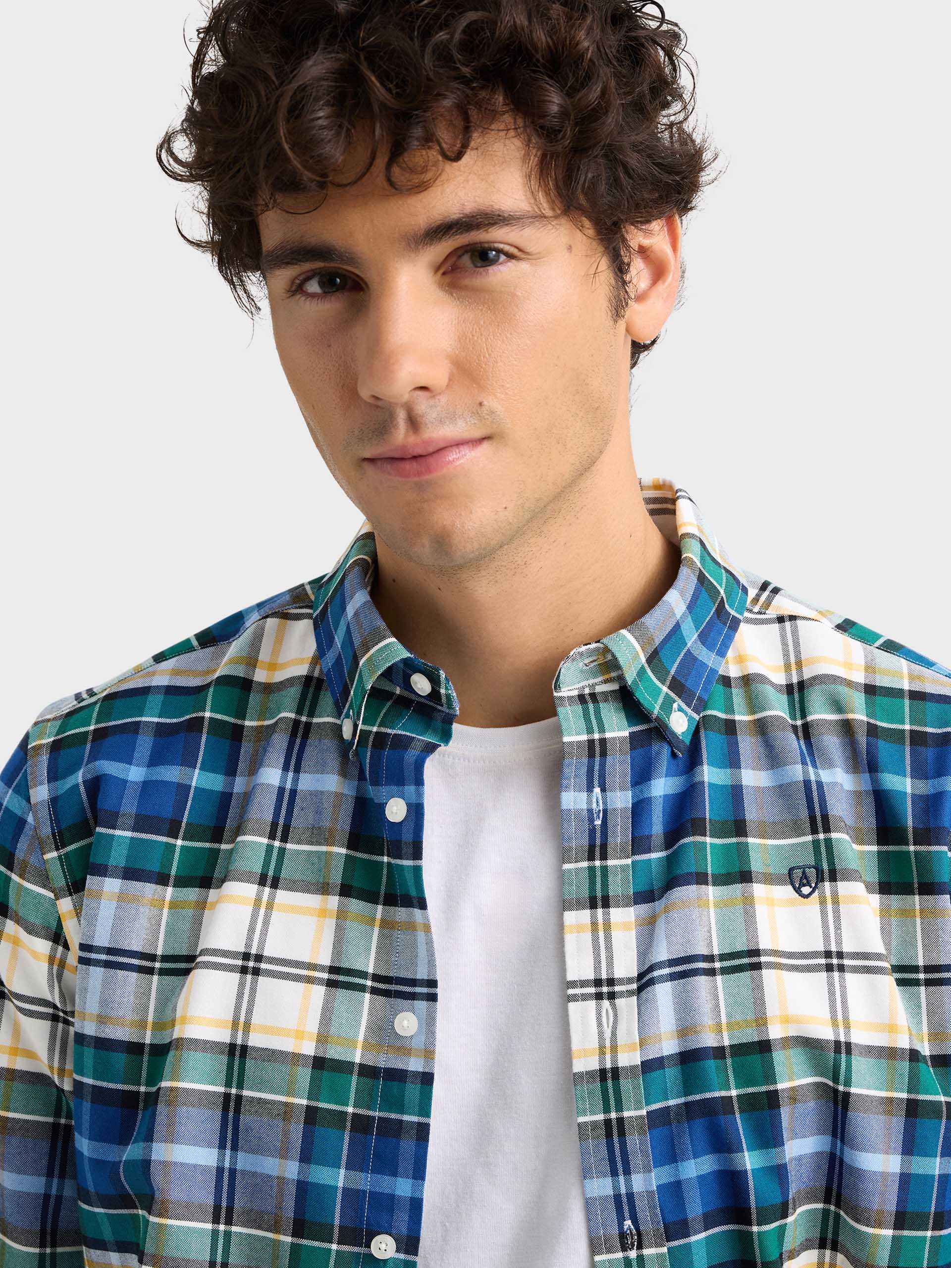 CAMISA OXFORD CHECKS