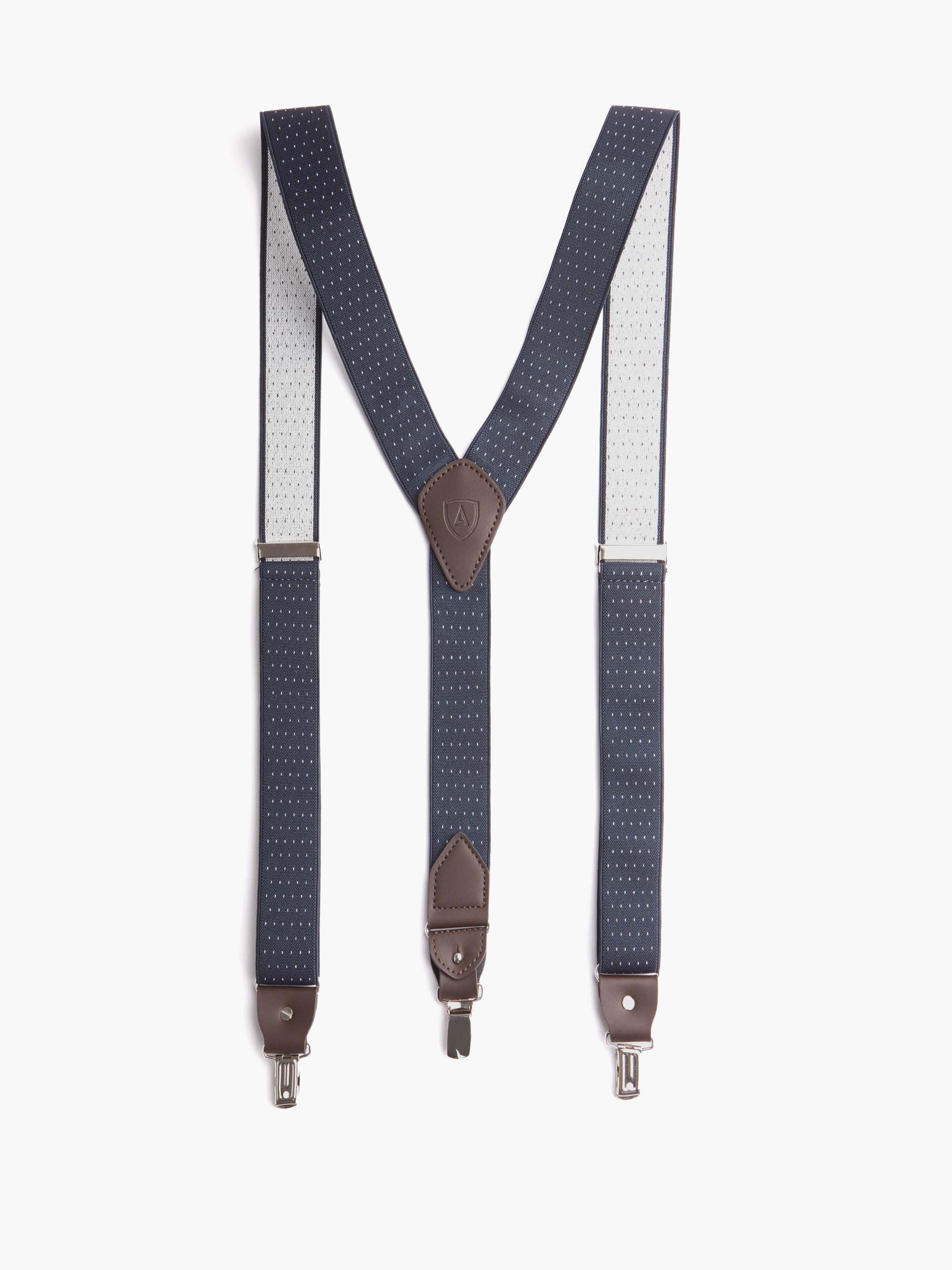 TIRANTES DOTS AZUL MARINO