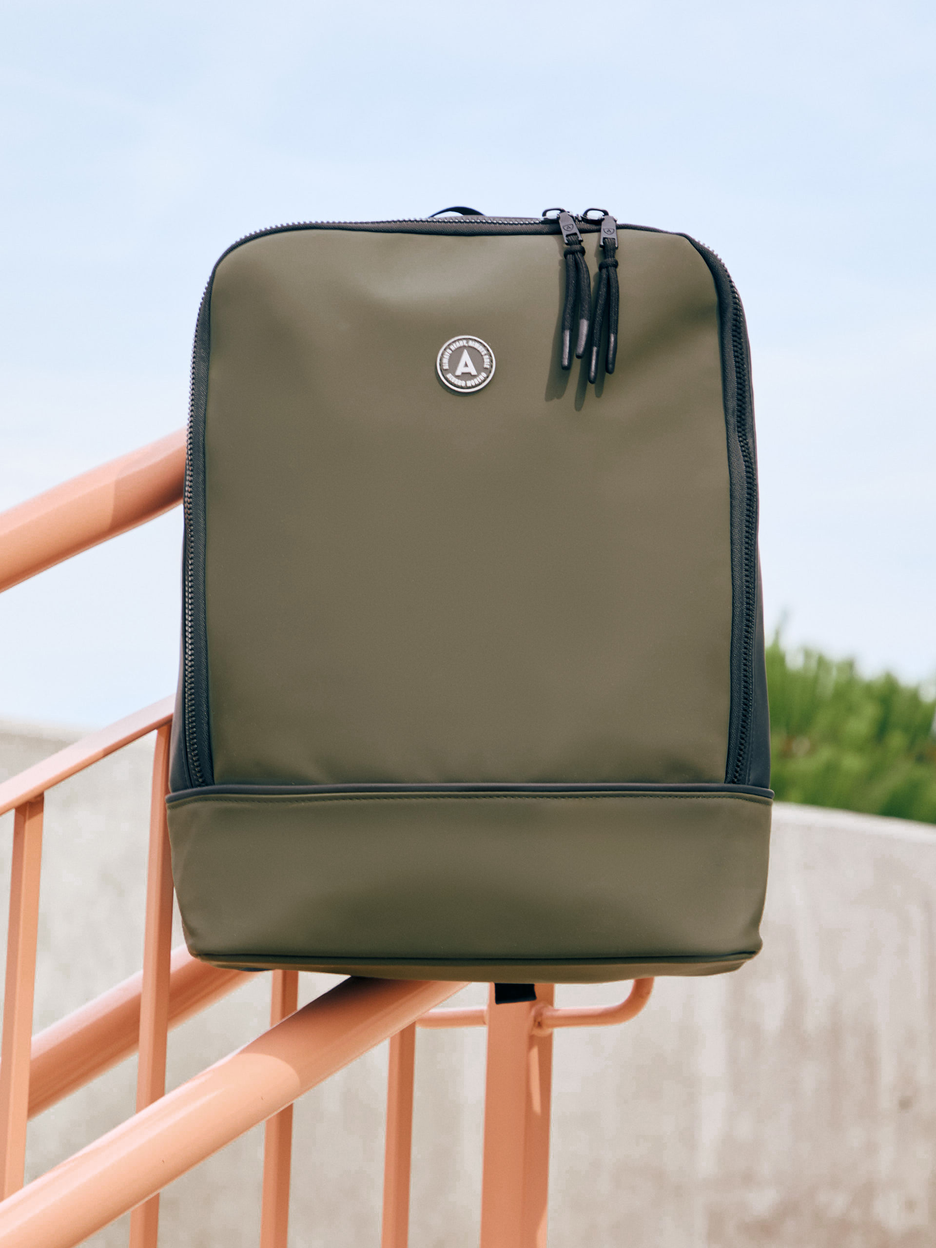 MOCHILA RUBBER VERDE