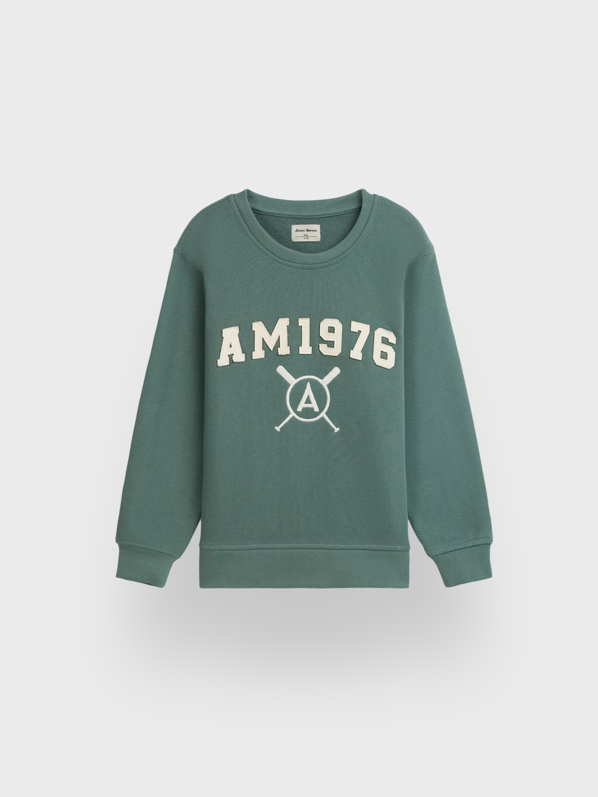 SUDADERA PATCH KIDS VERDE