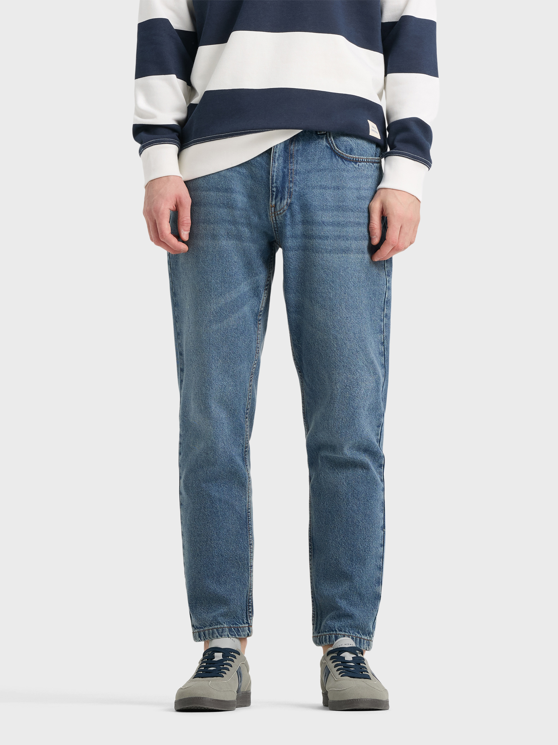 DENIM RELAXED FIT AZUL MARINO