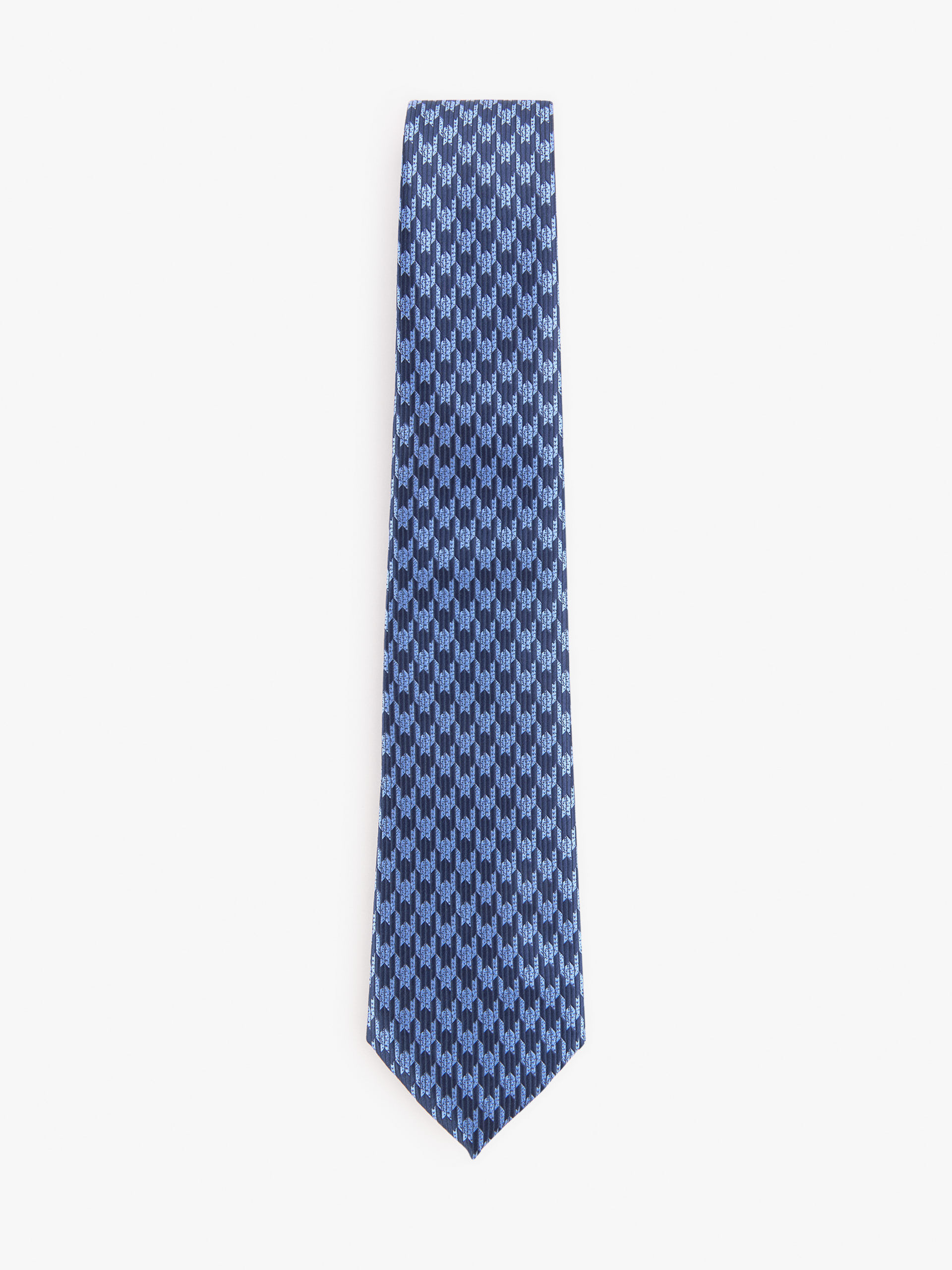 CORBATA JACQUARD MF AZUL