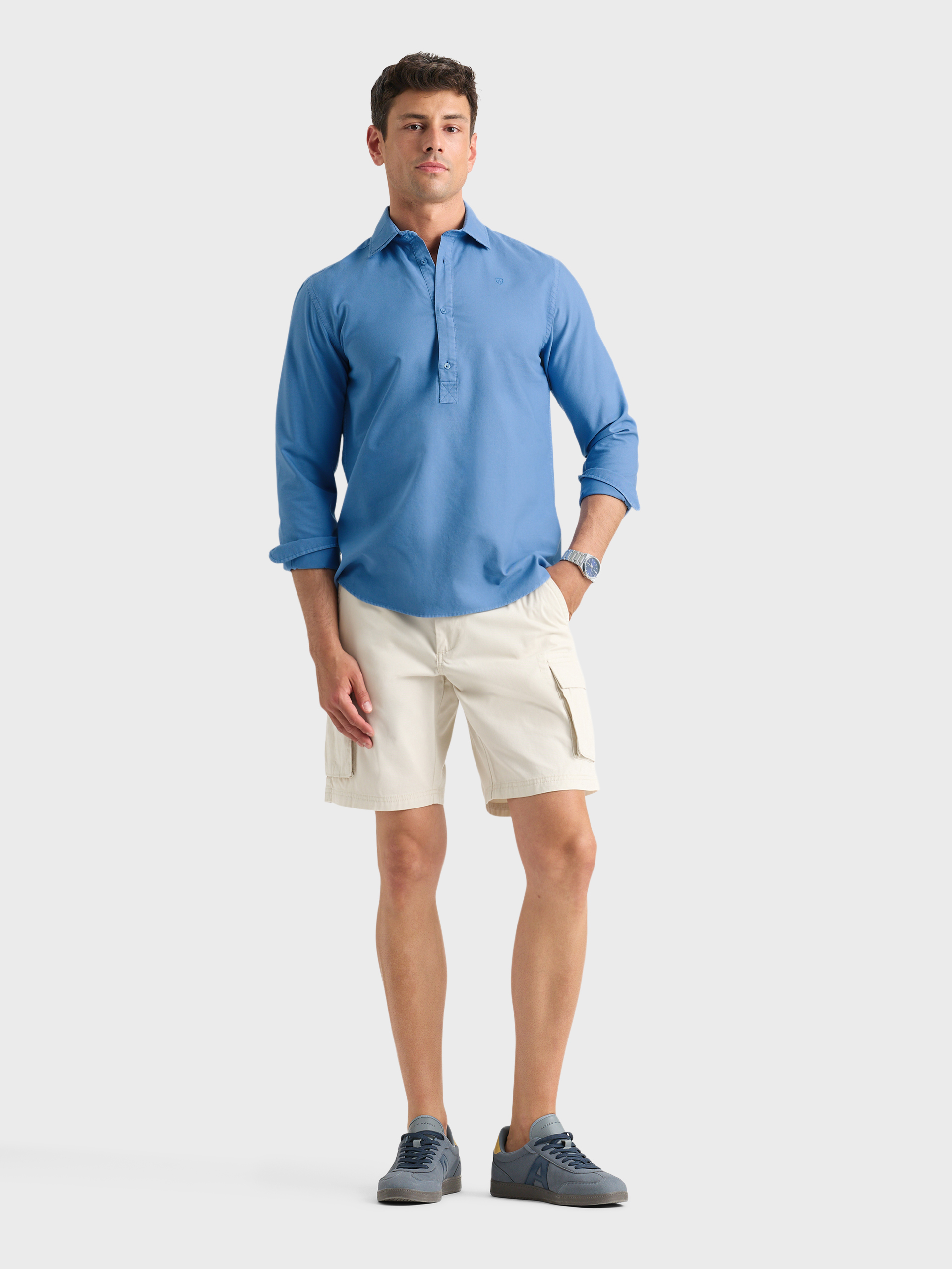 POLERA OXFORD DYE