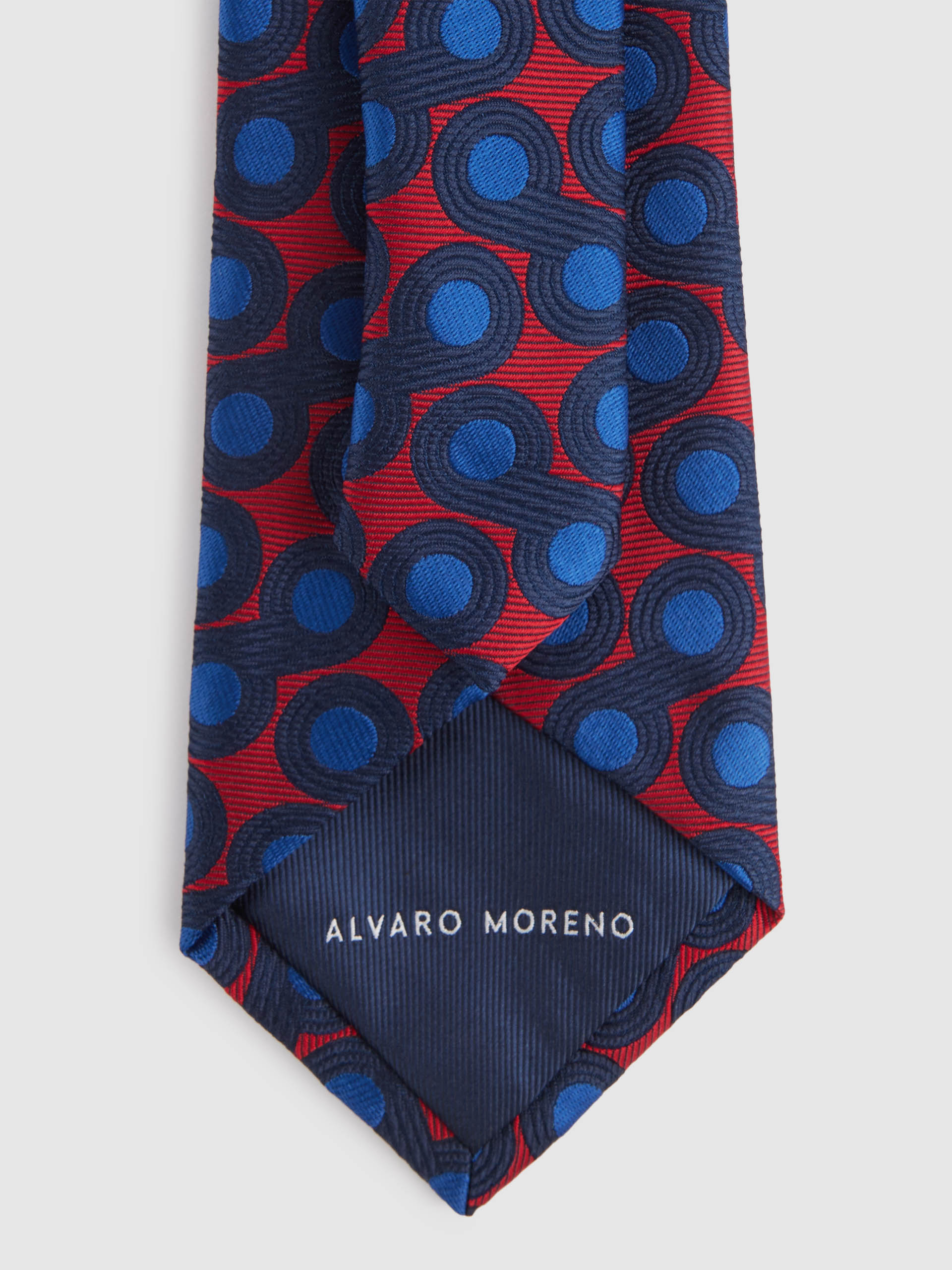 Corbatas Azules Corbata Emporio Armani De Seda Pura Con Estampado