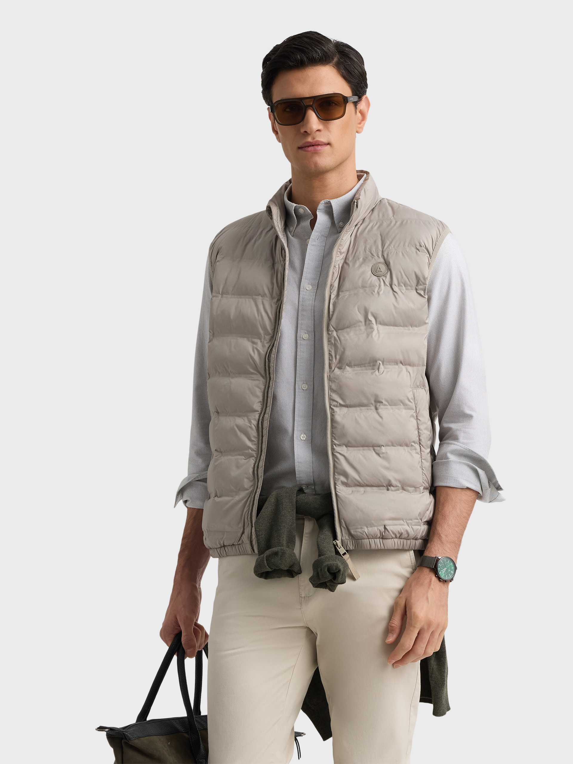 CHALECO DENNIS BEIGE