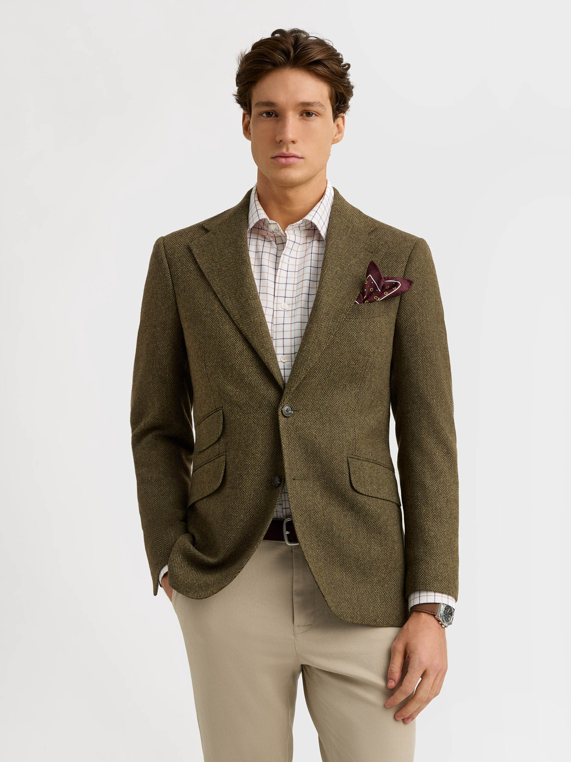 AMERICANA ESPIGA TWIST VERDE