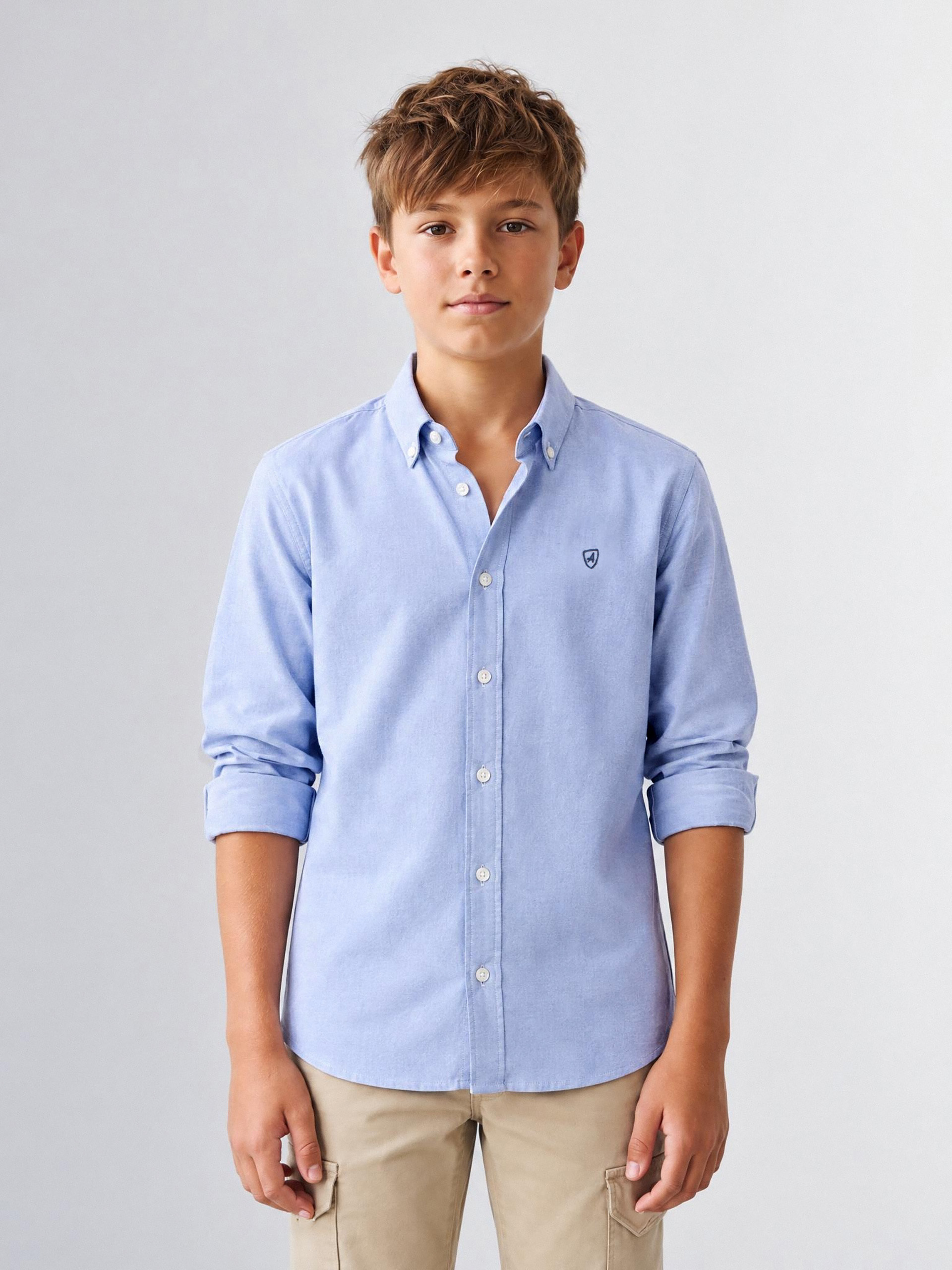CAMISA OXFORD SOLID KIDS