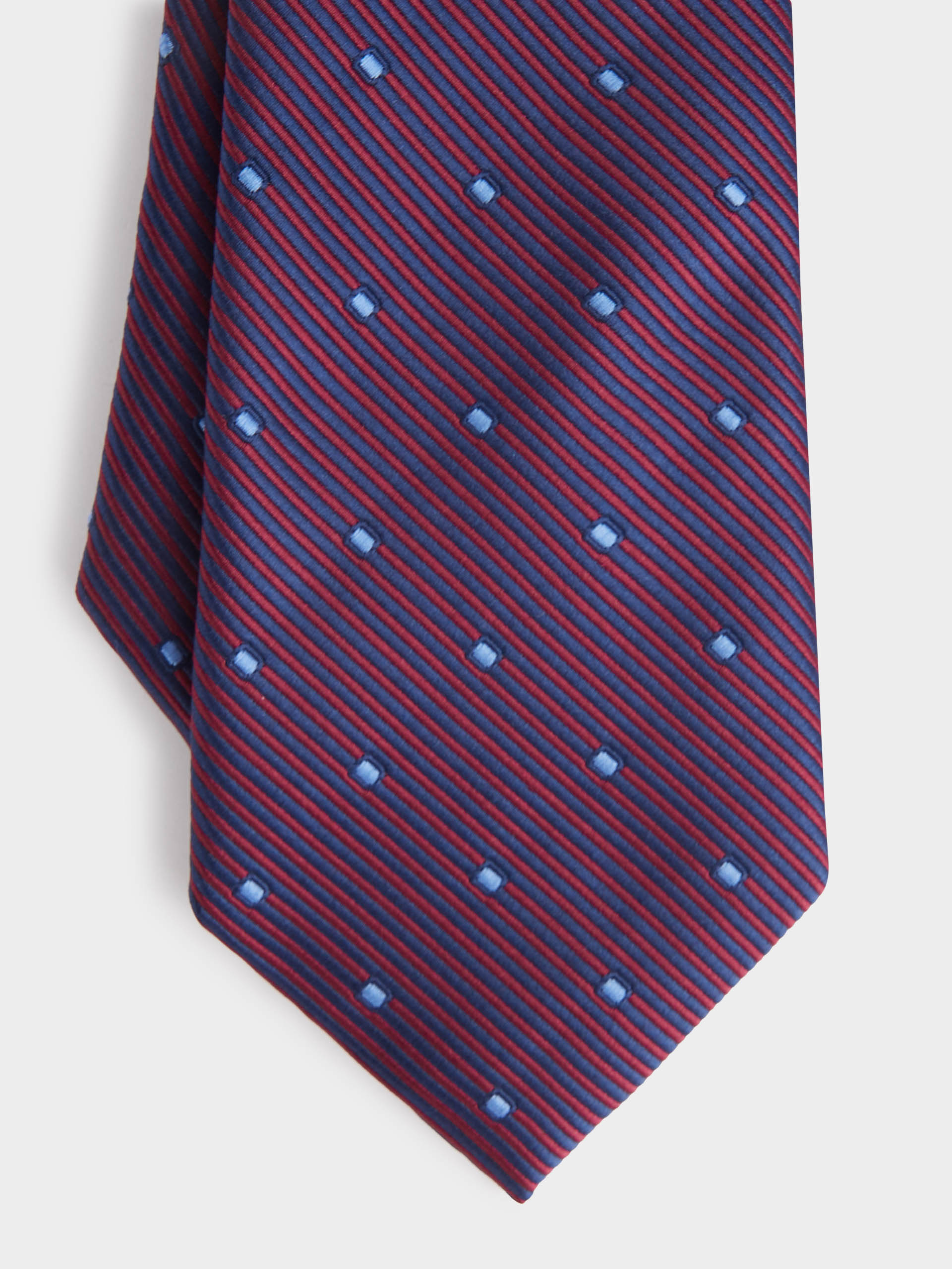 CORBATA JACQUARD MF BURDEOS