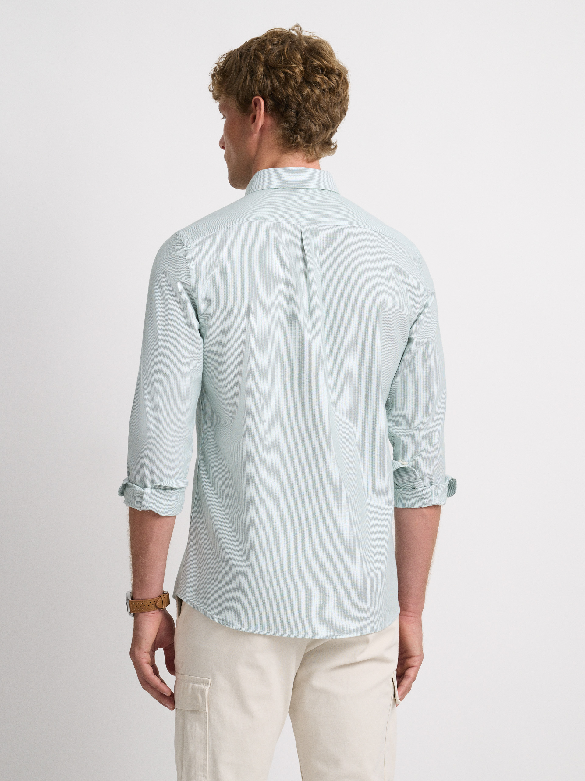 CAMISA MIL RAYAS POCKET