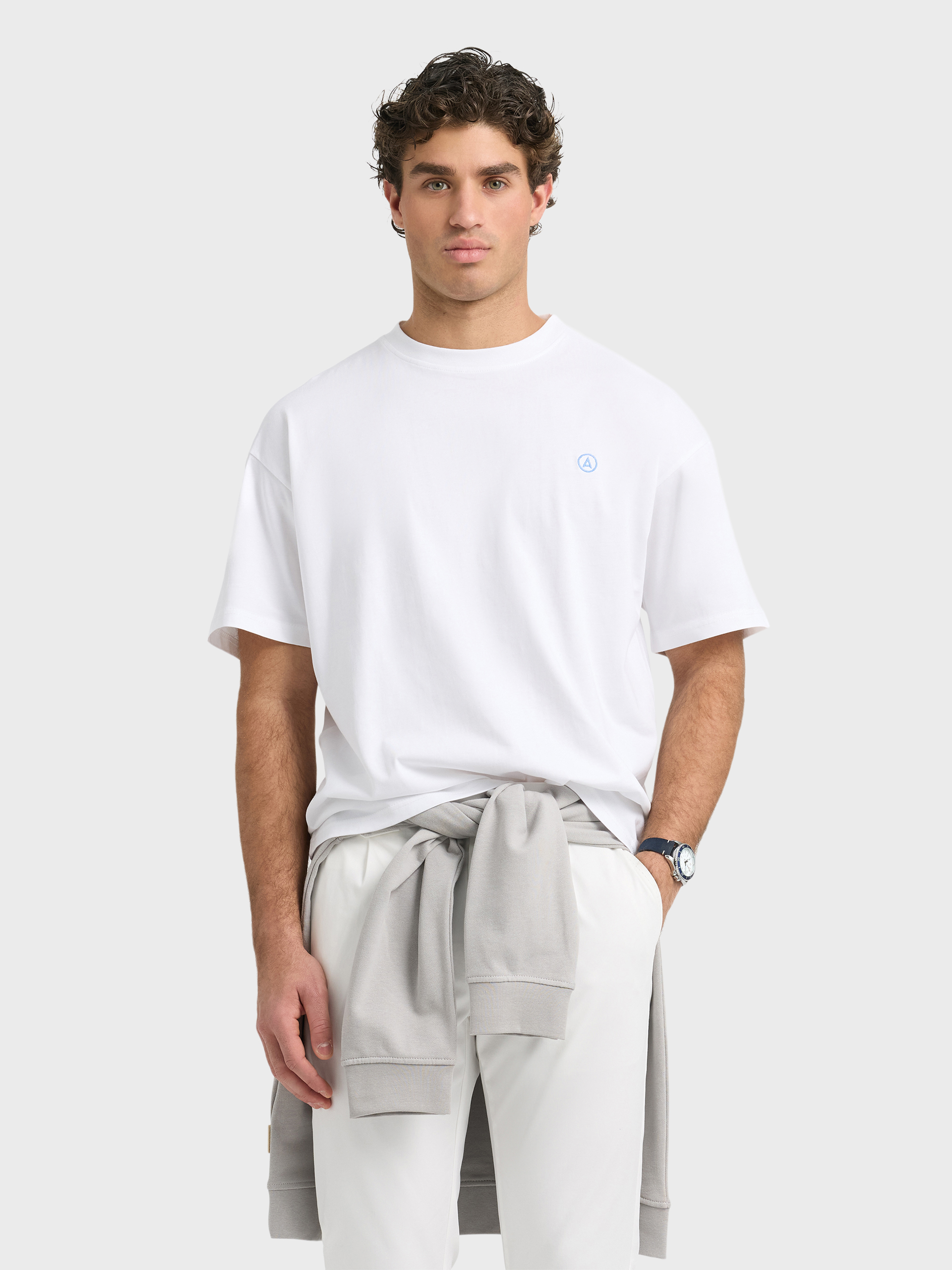 CAMISETA OVERSIZE BLANCO