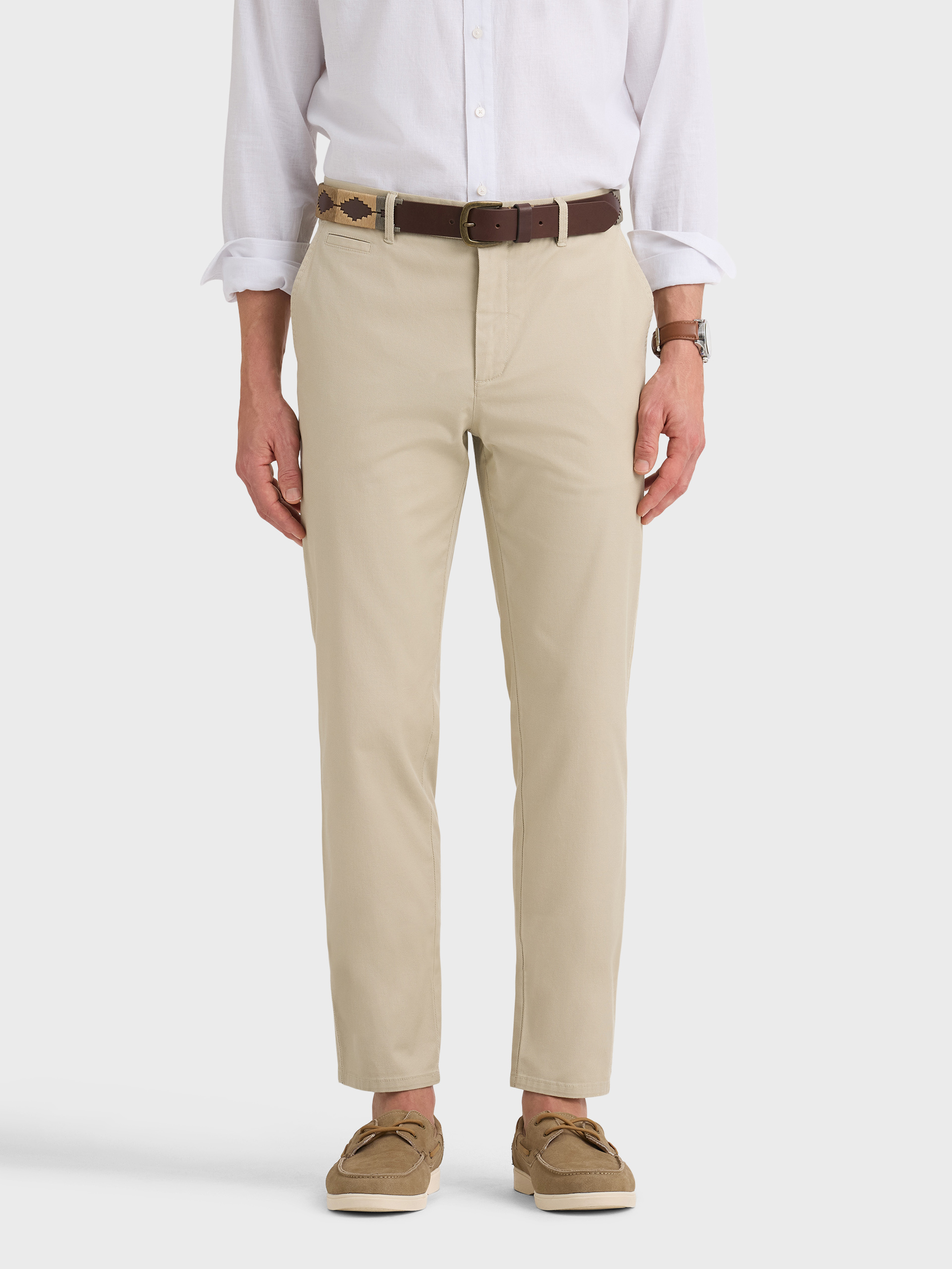 PANTALON OBLIQUE BEIGE