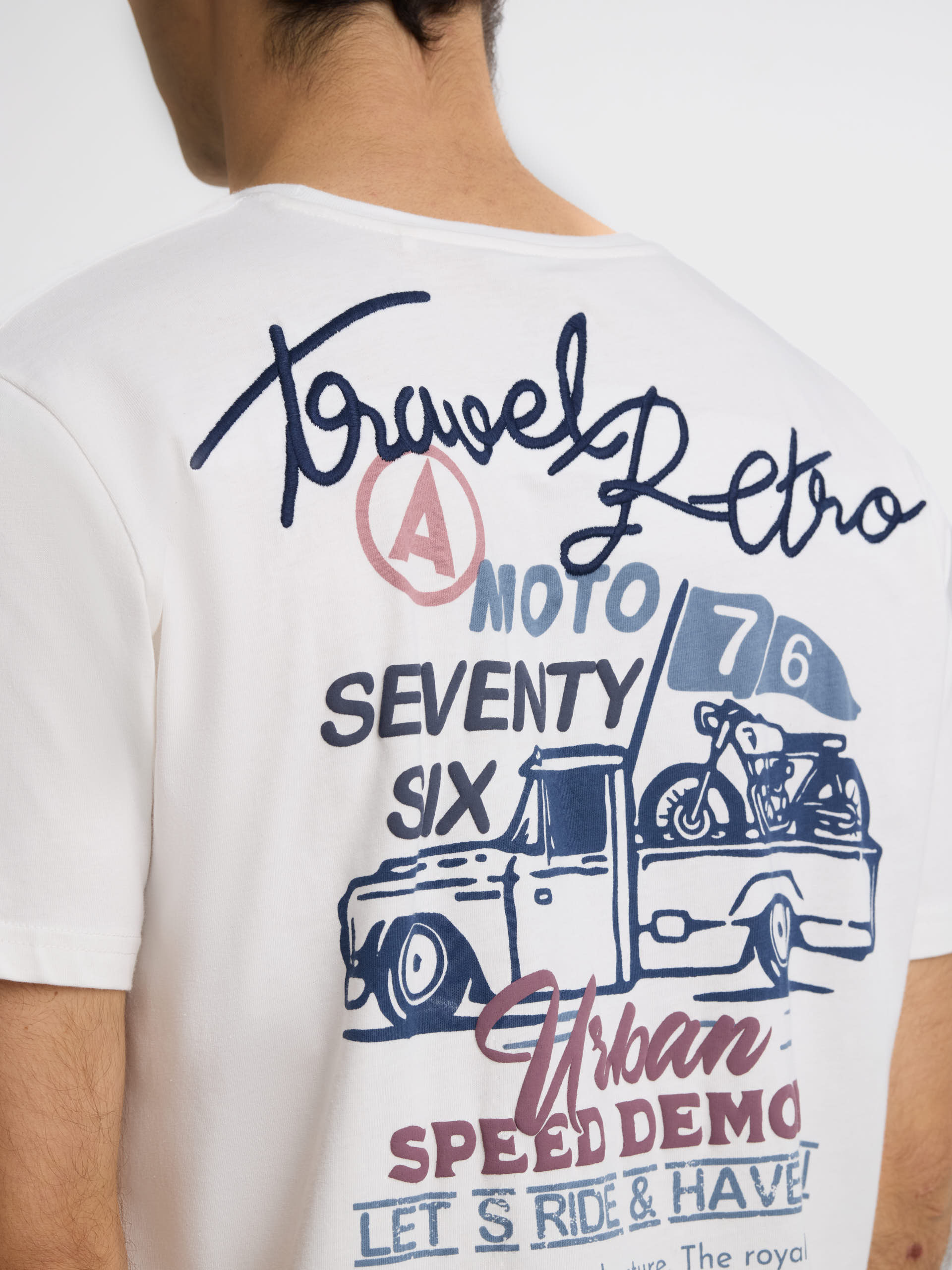 CAMISETA URBAN BLANCO