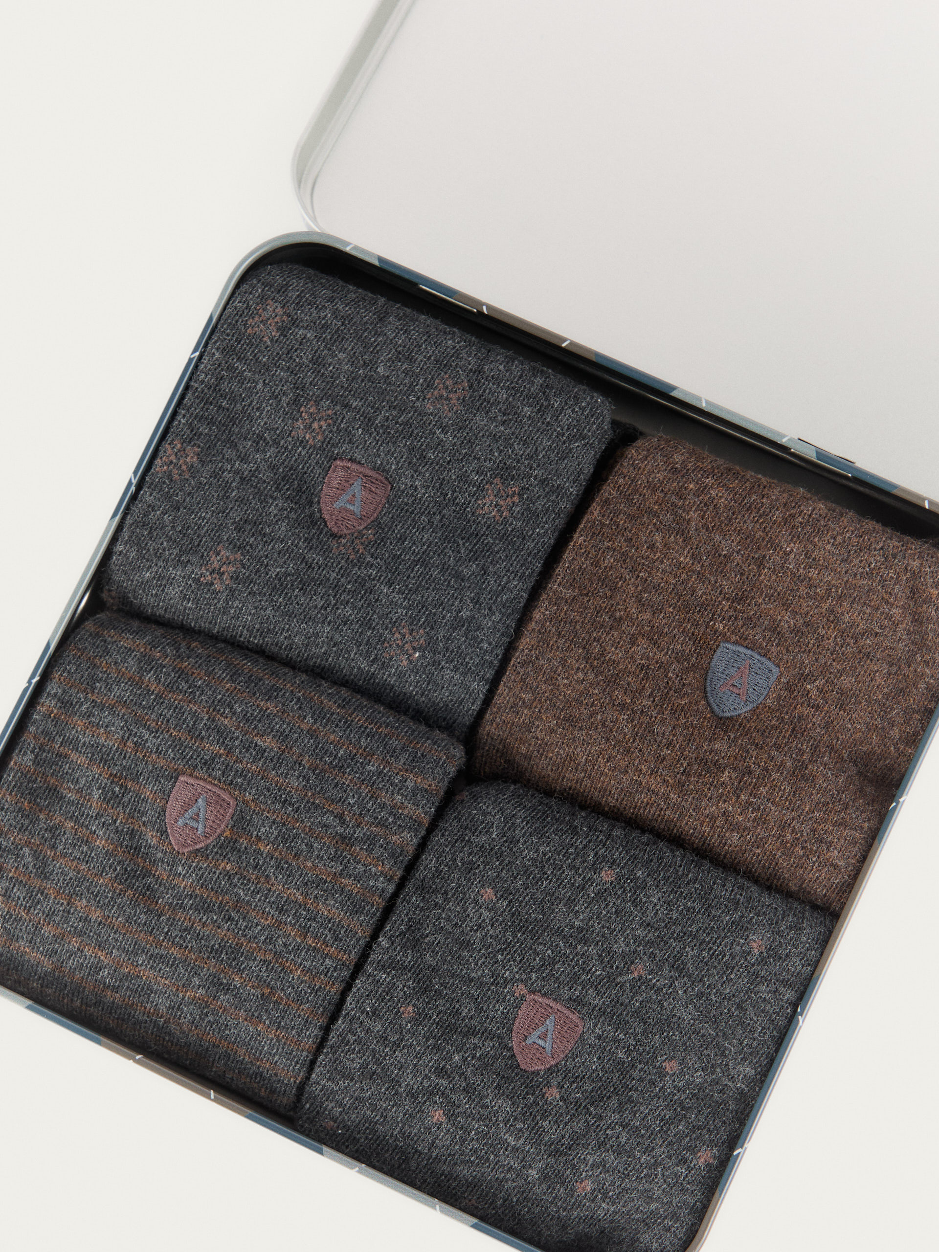 PACK CALCETINES MARRÓN