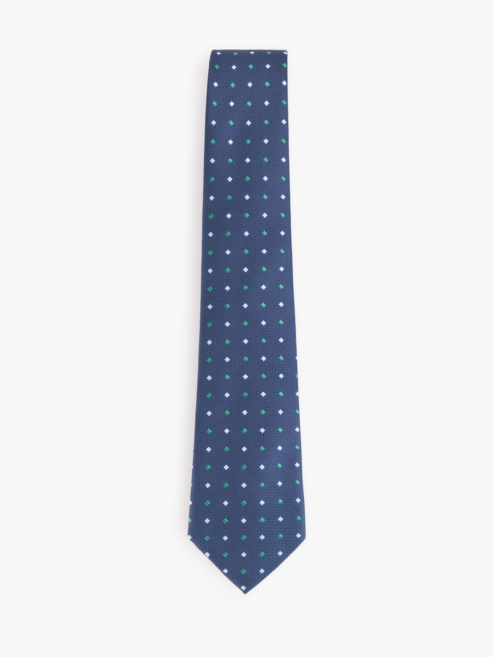 CORBATA JACQUARD MF AZUL MARINO