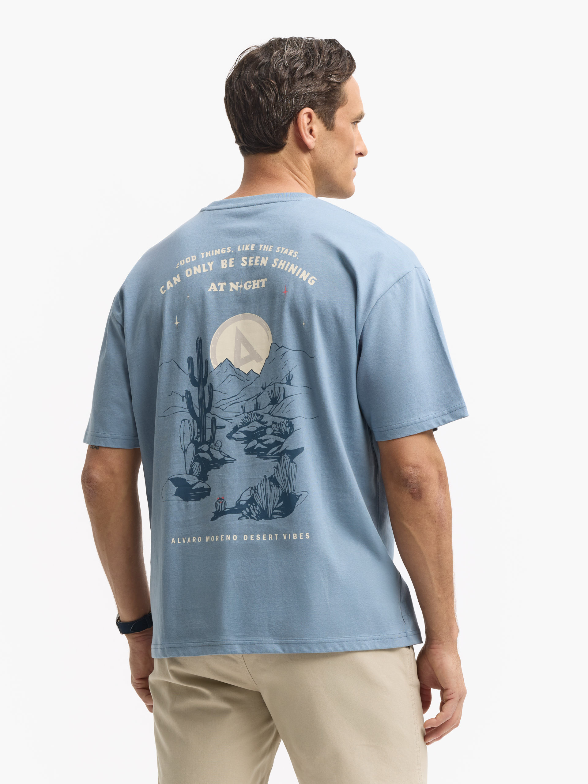 CAMISETA NIGHT AZUL