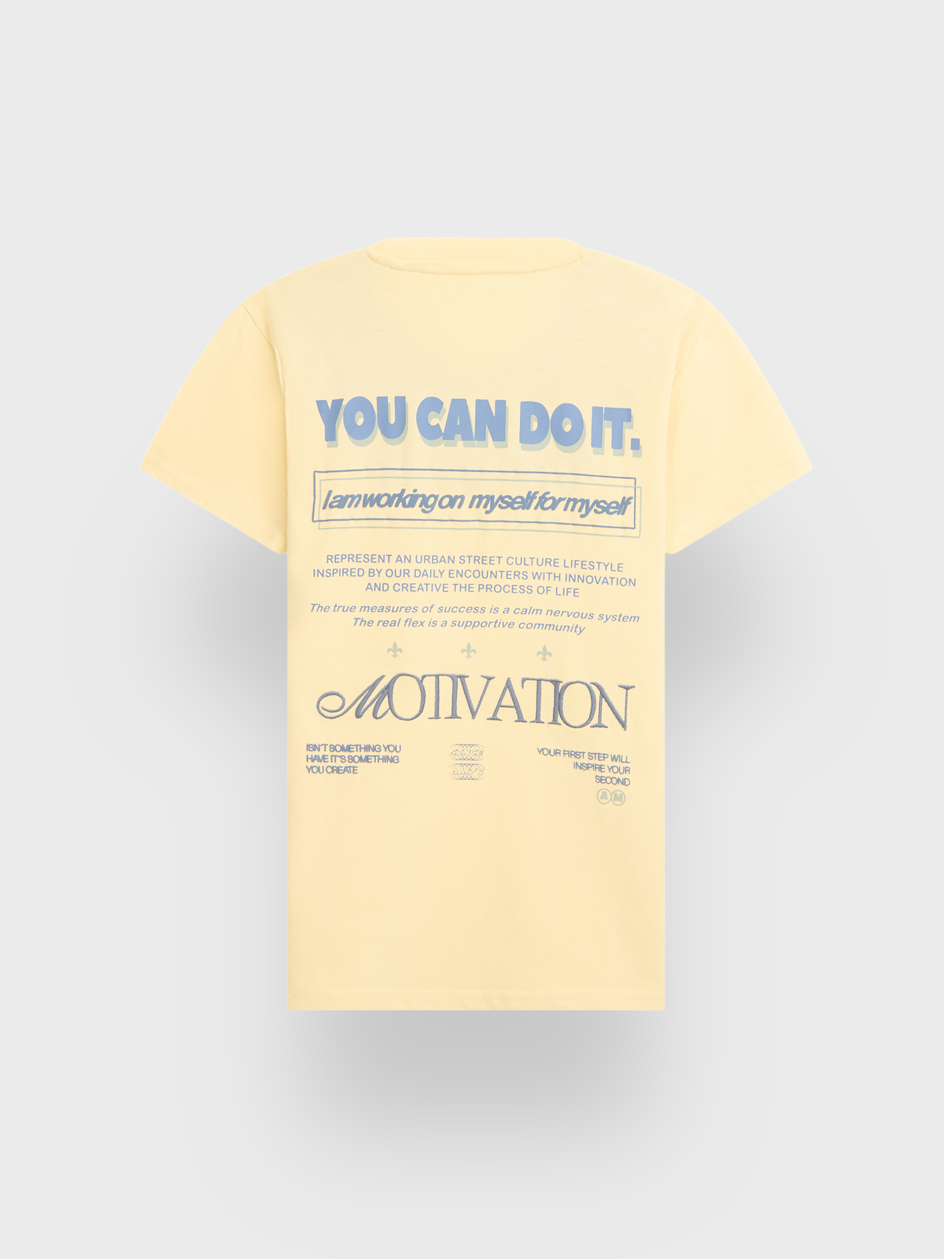CAMISETA MOTIVATION KIDS AMARILLO
