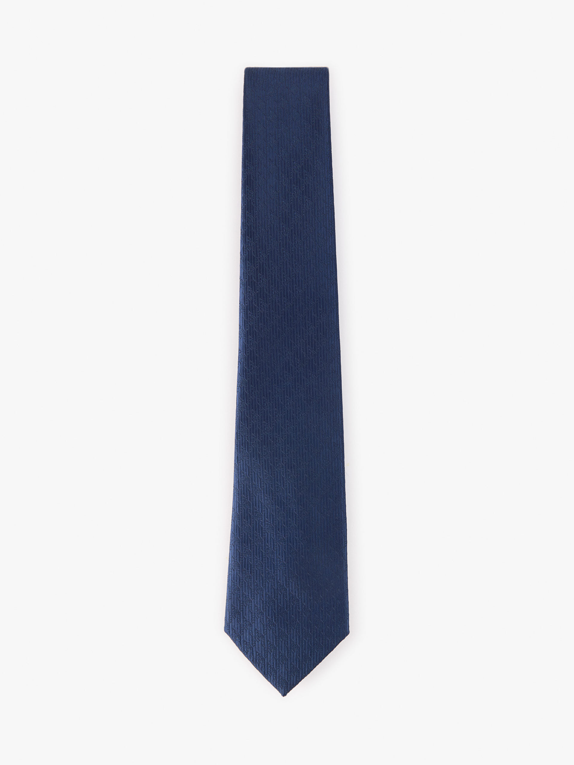 CORBATA JACQUARD MF AZUL MARINO