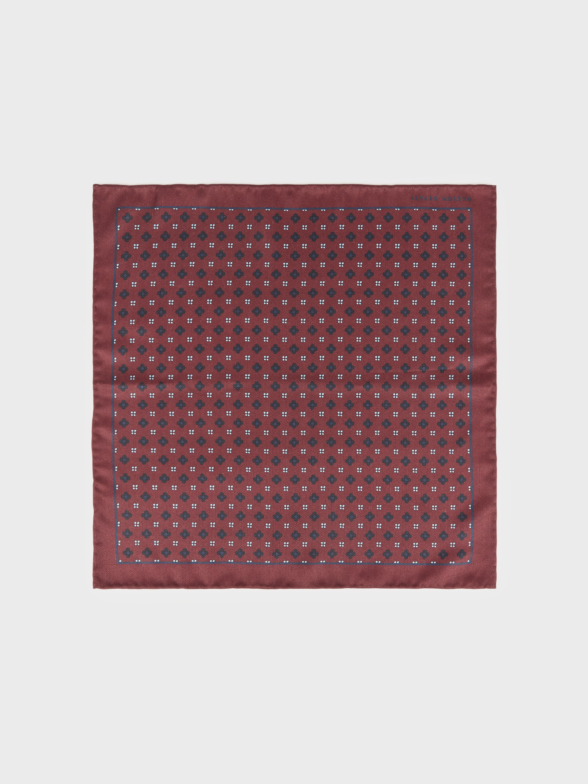 PAÑUELO PRINTED BURDEOS