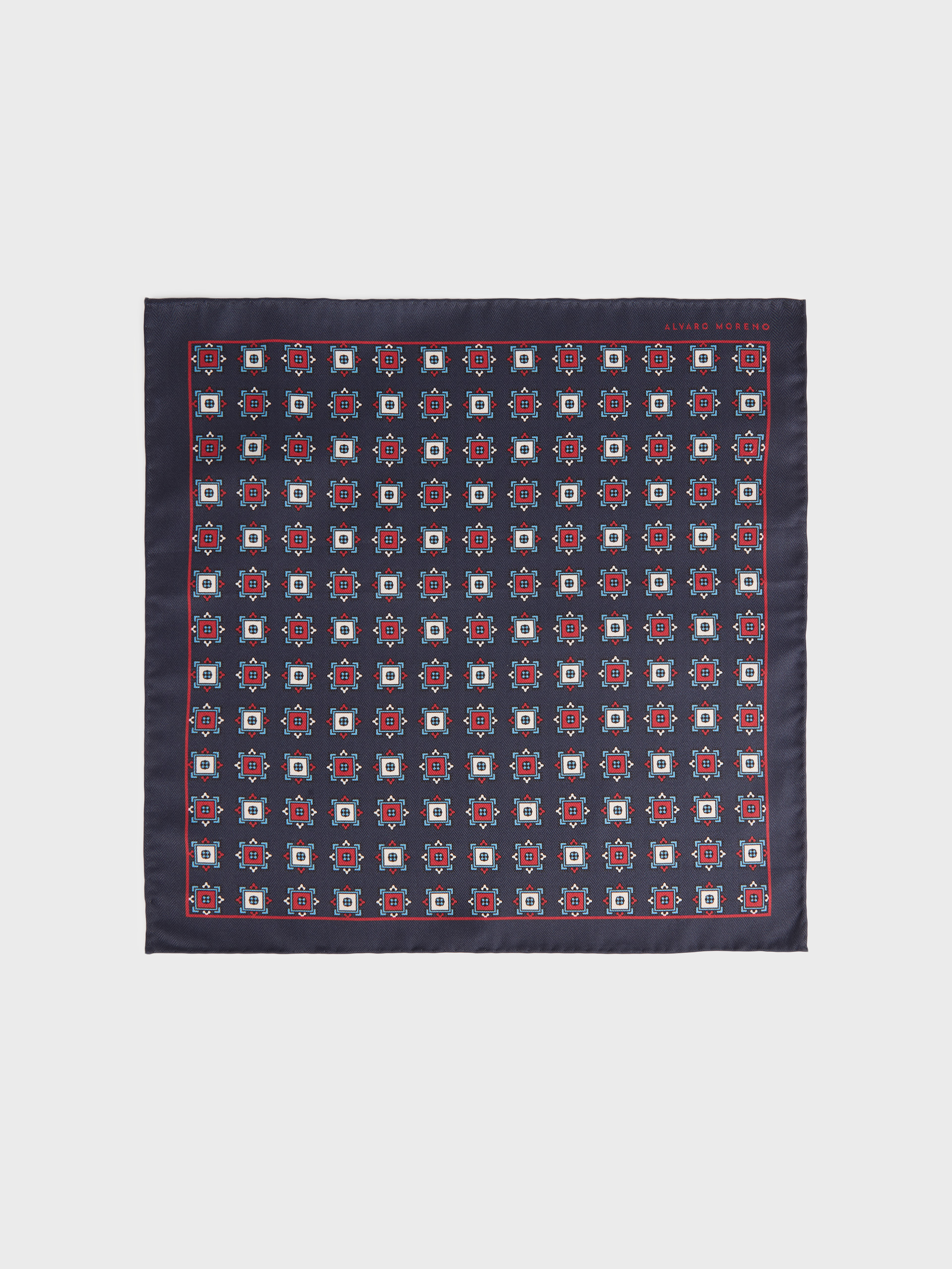 PA&Ntilde;UELO PRINTED AZUL MARINO