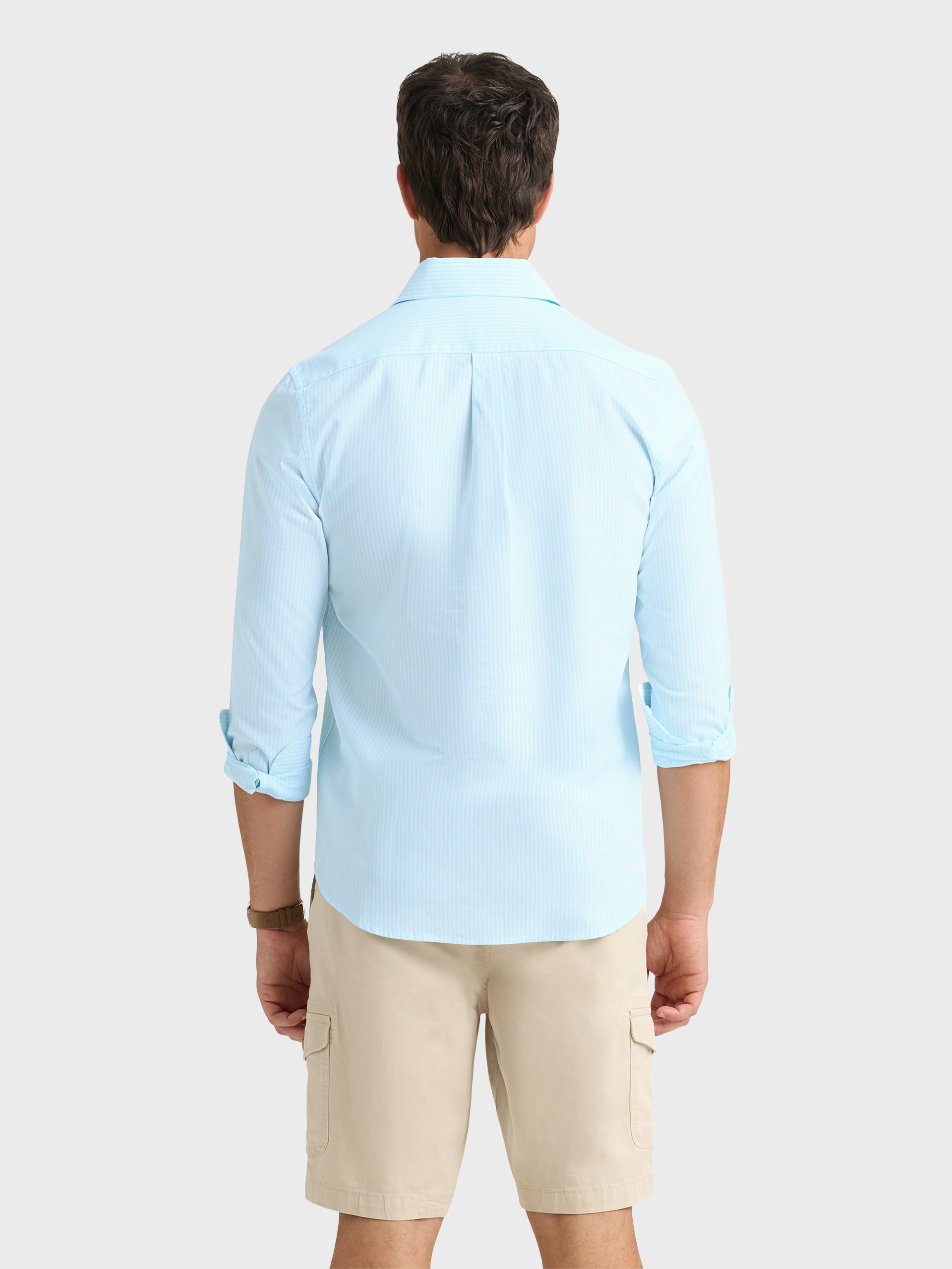 POLERA OXFORD RAYAS