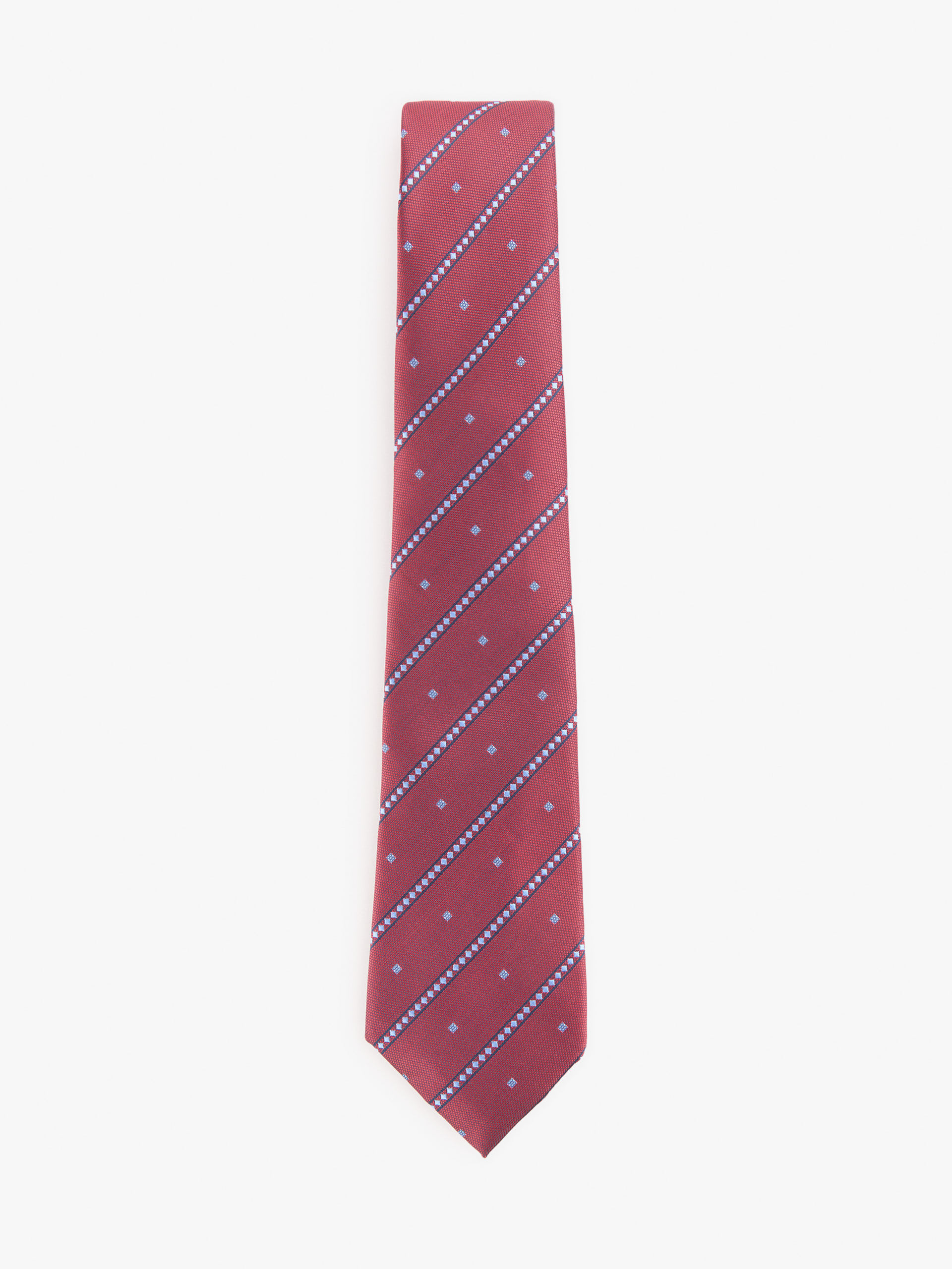 CORBATA JACQUARD MF ROJO